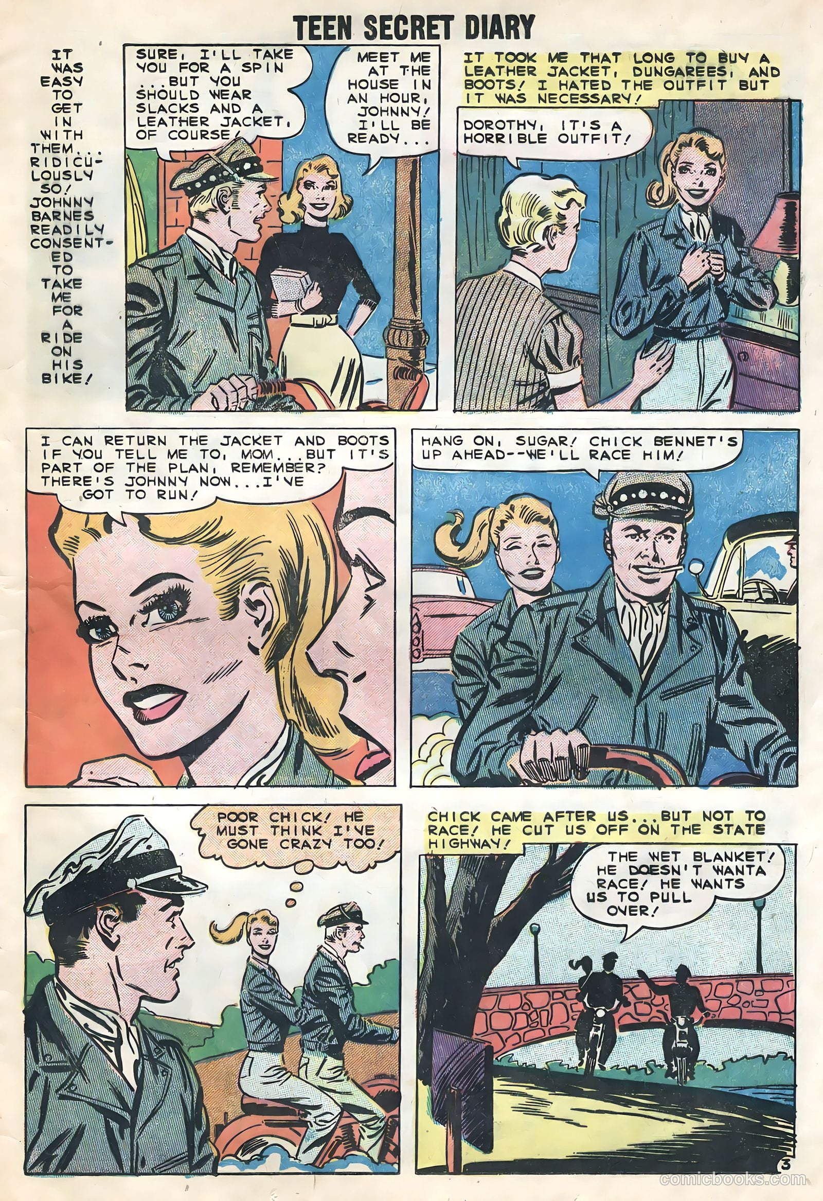 Teen Secret Diary #1 (1959) — page 25 of 36
