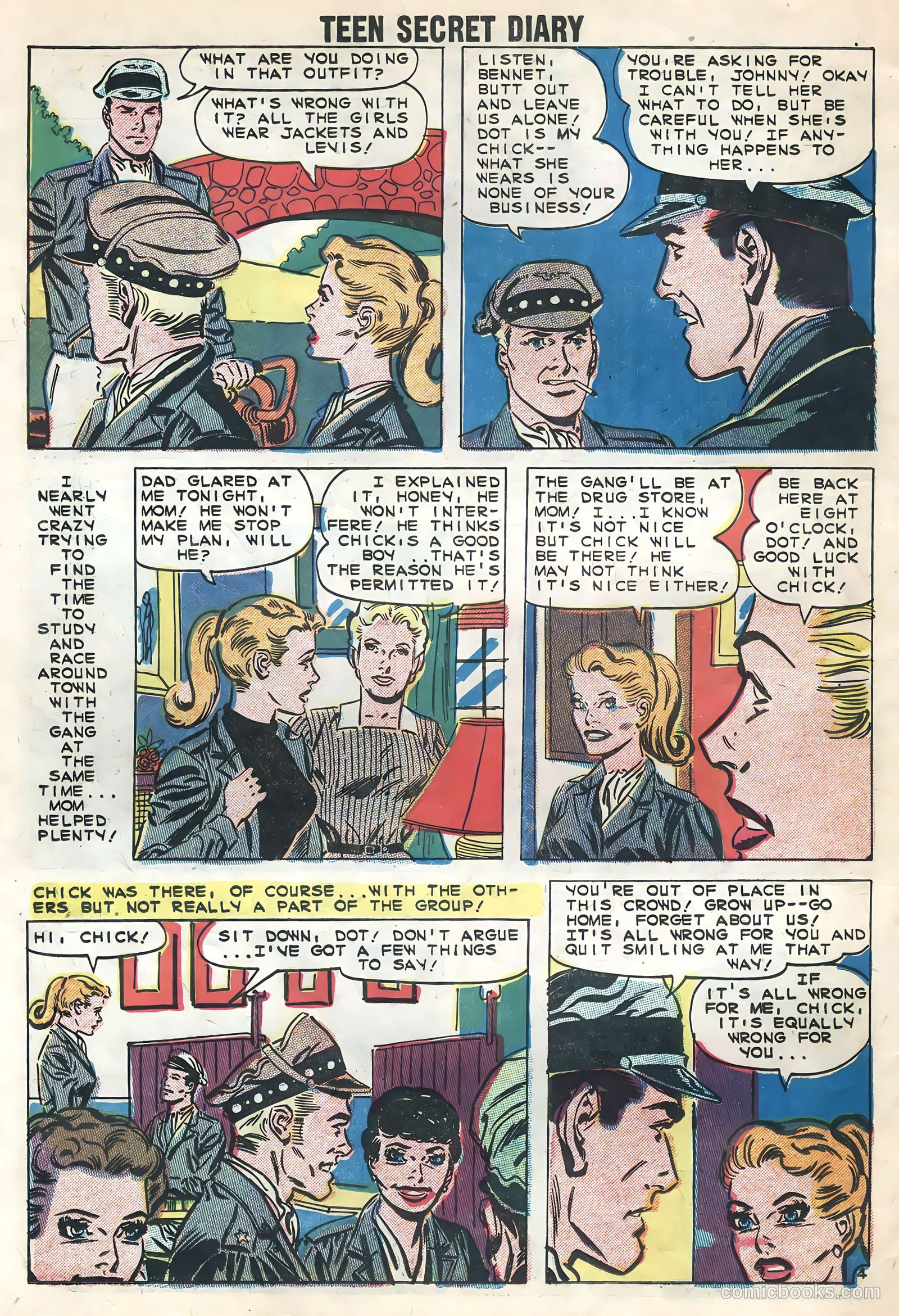Teen Secret Diary #1 (1959) — page 26 of 36