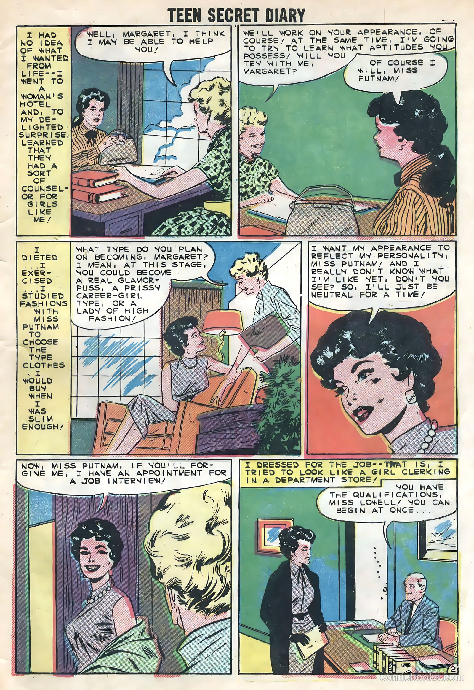 Teen Secret Diary #1 (1959) — page 29 of 36