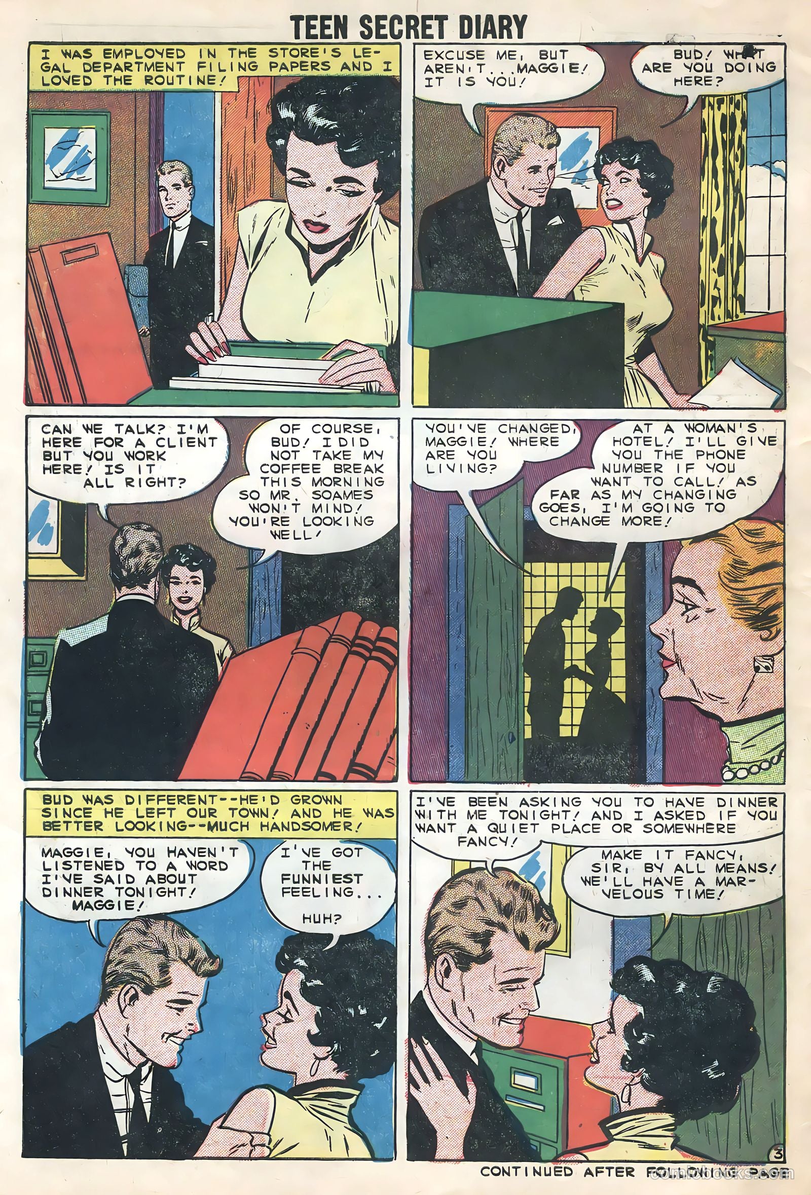 Teen Secret Diary #1 (1959) — page 30 of 36