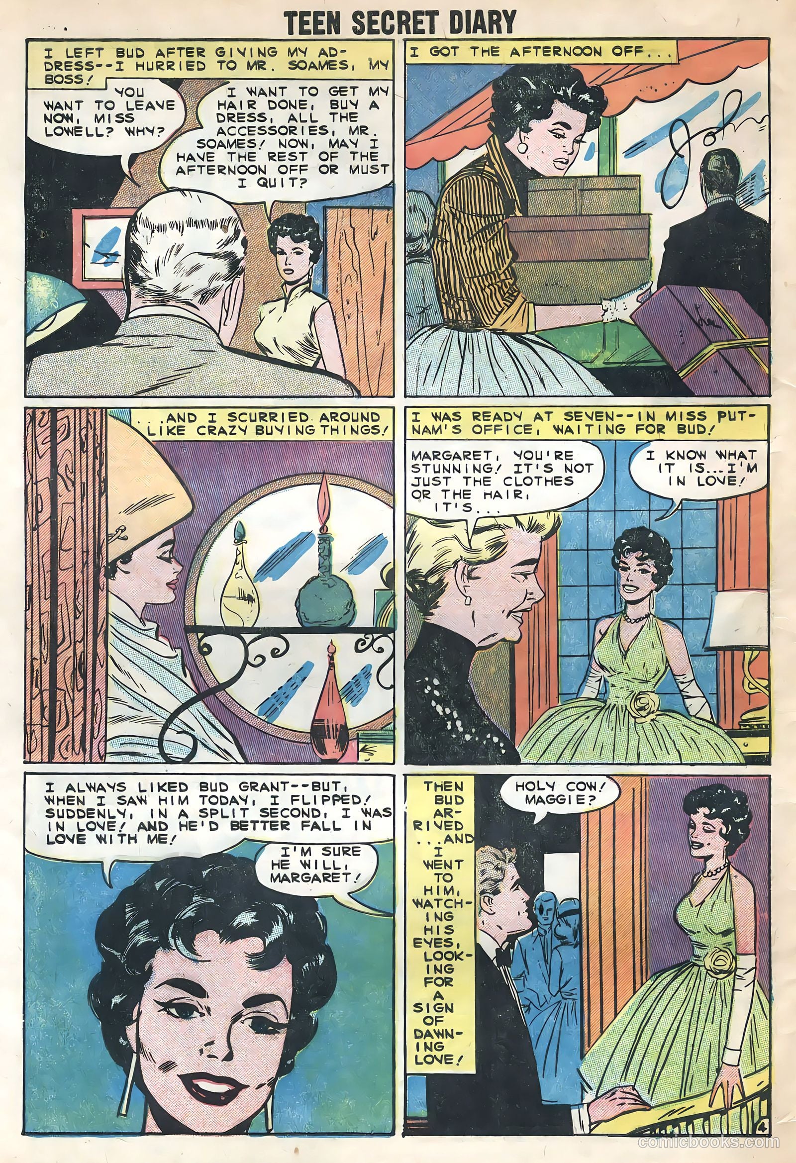 Teen Secret Diary #1 (1959) — page 32 of 36