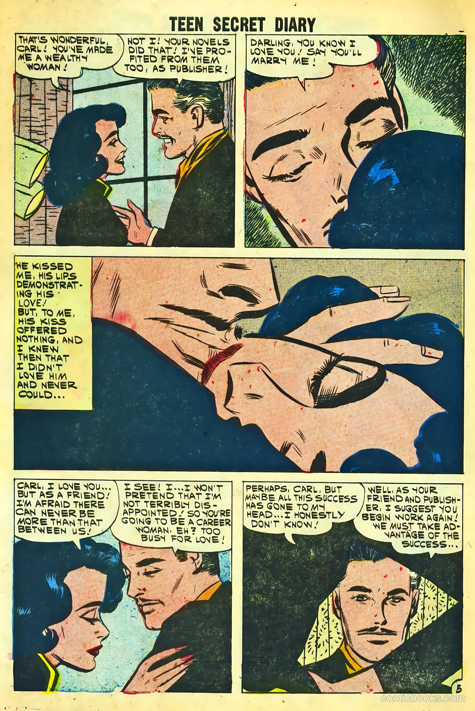Teen Secret Diary #10 (1961) — page 8 of 36