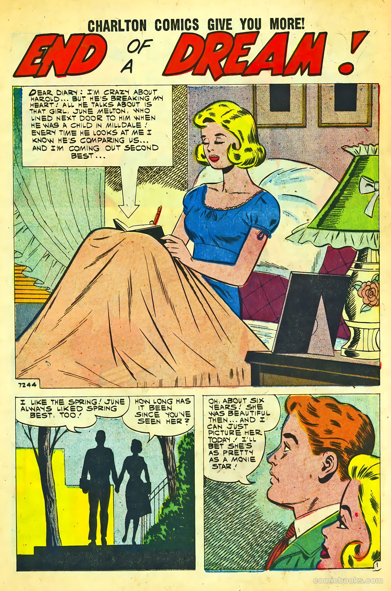 Teen Secret Diary #10 (1961) — page 13 of 36