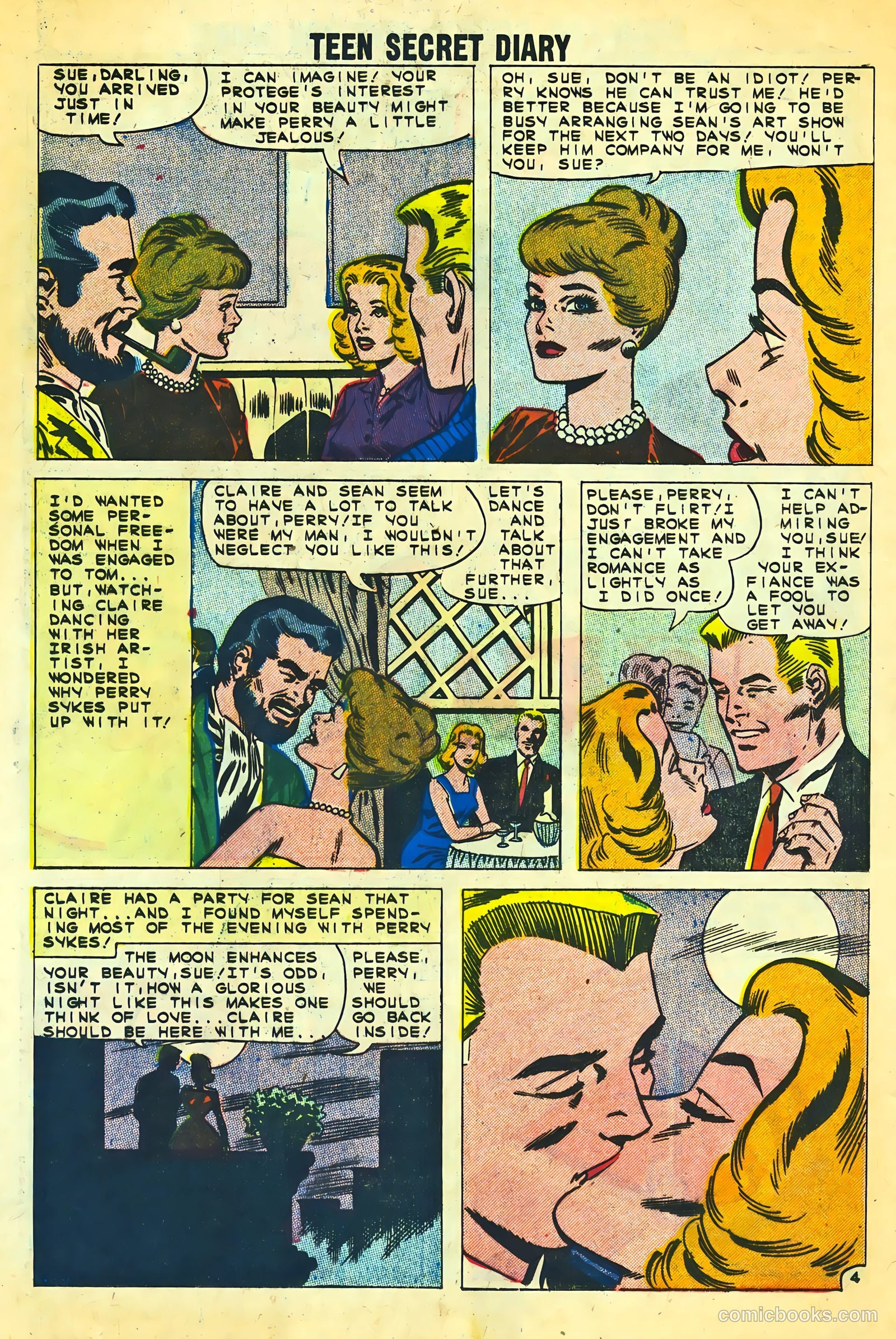 Teen Secret Diary #10 (1961) — page 20 of 36