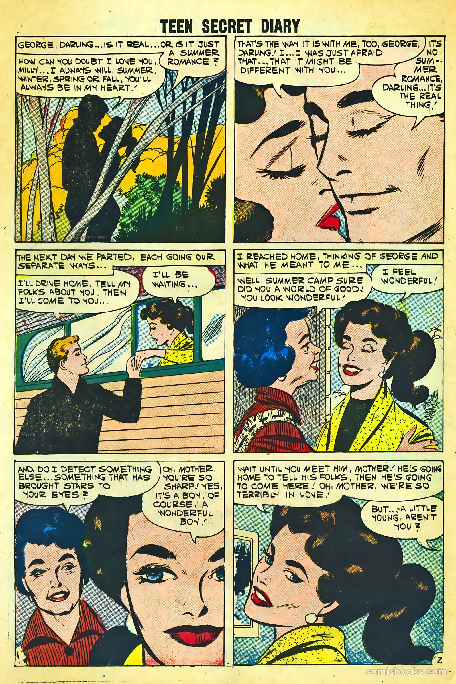 Teen Secret Diary #10 (1961) — page 26 of 36