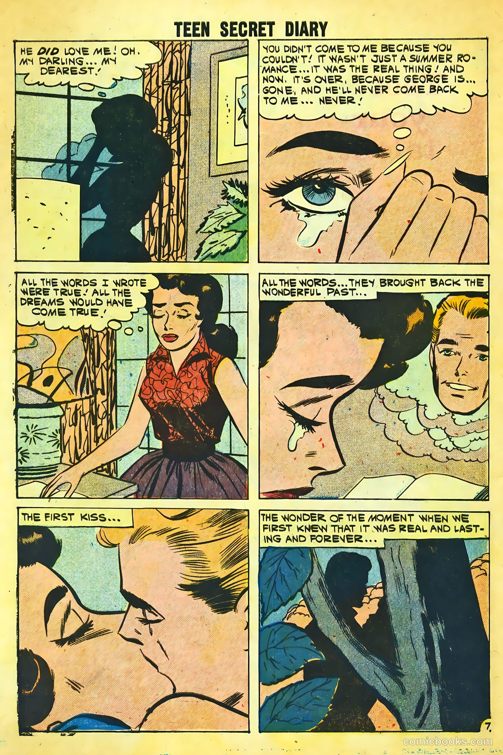 Teen Secret Diary #10 (1961) — page 32 of 36