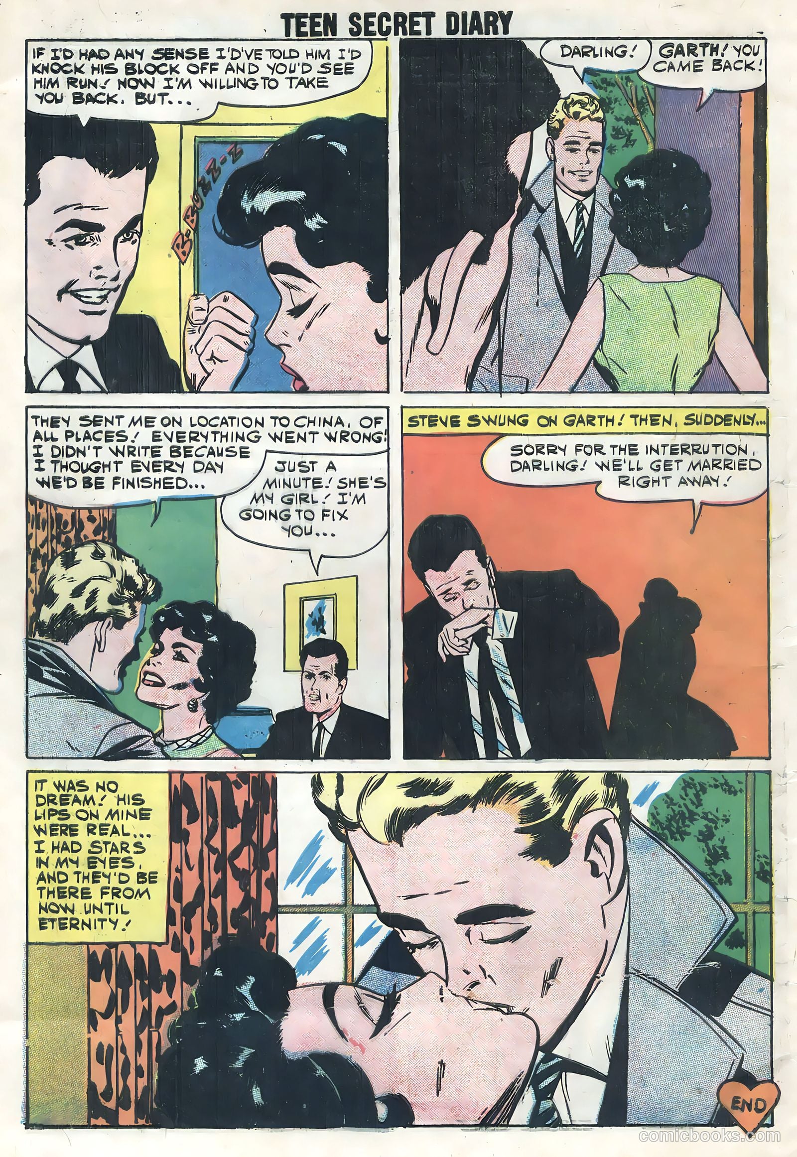 Teen Secret Diary #2 (1959) — page 8 of 36
