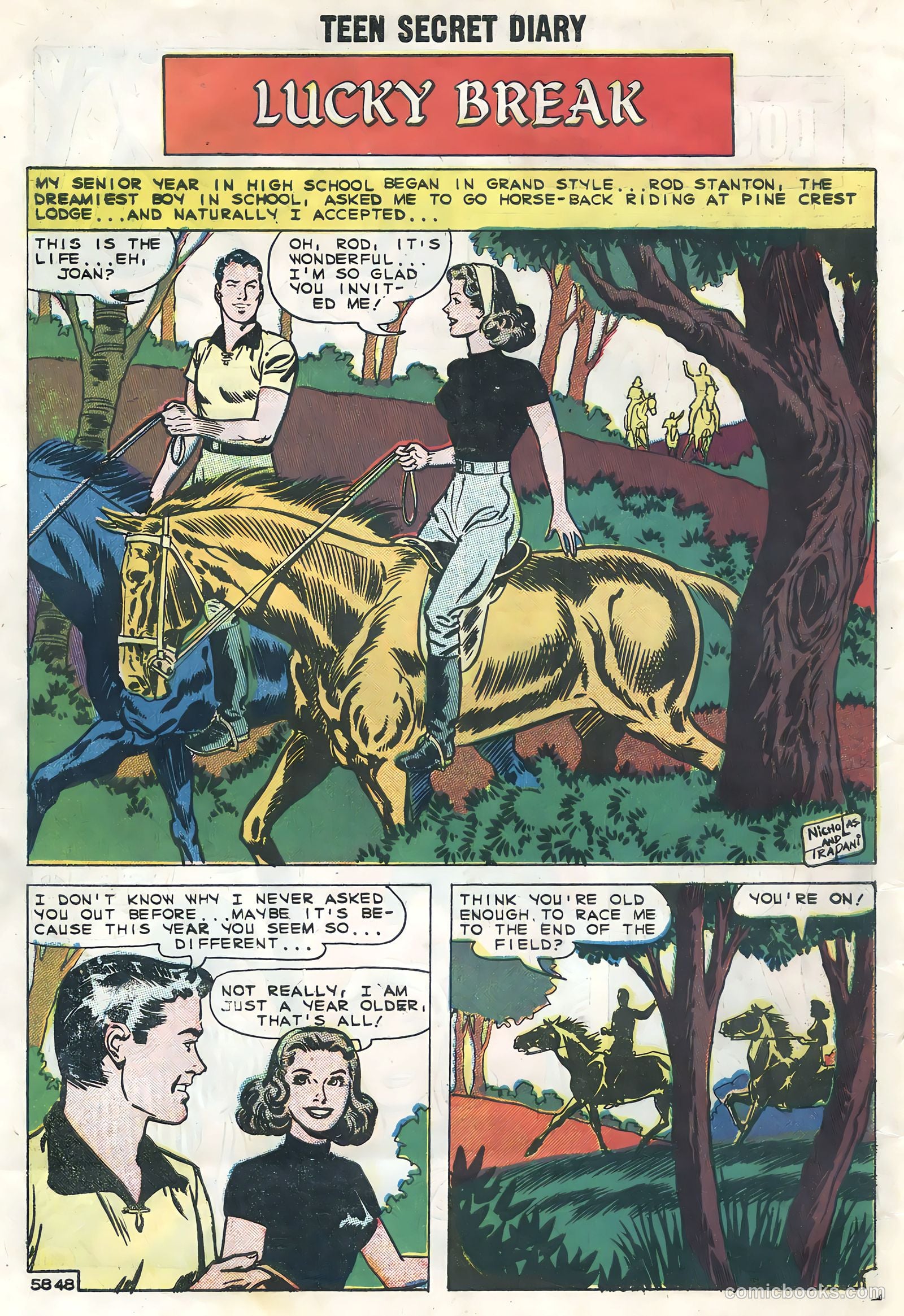 Teen Secret Diary #2 (1959) — page 10 of 36