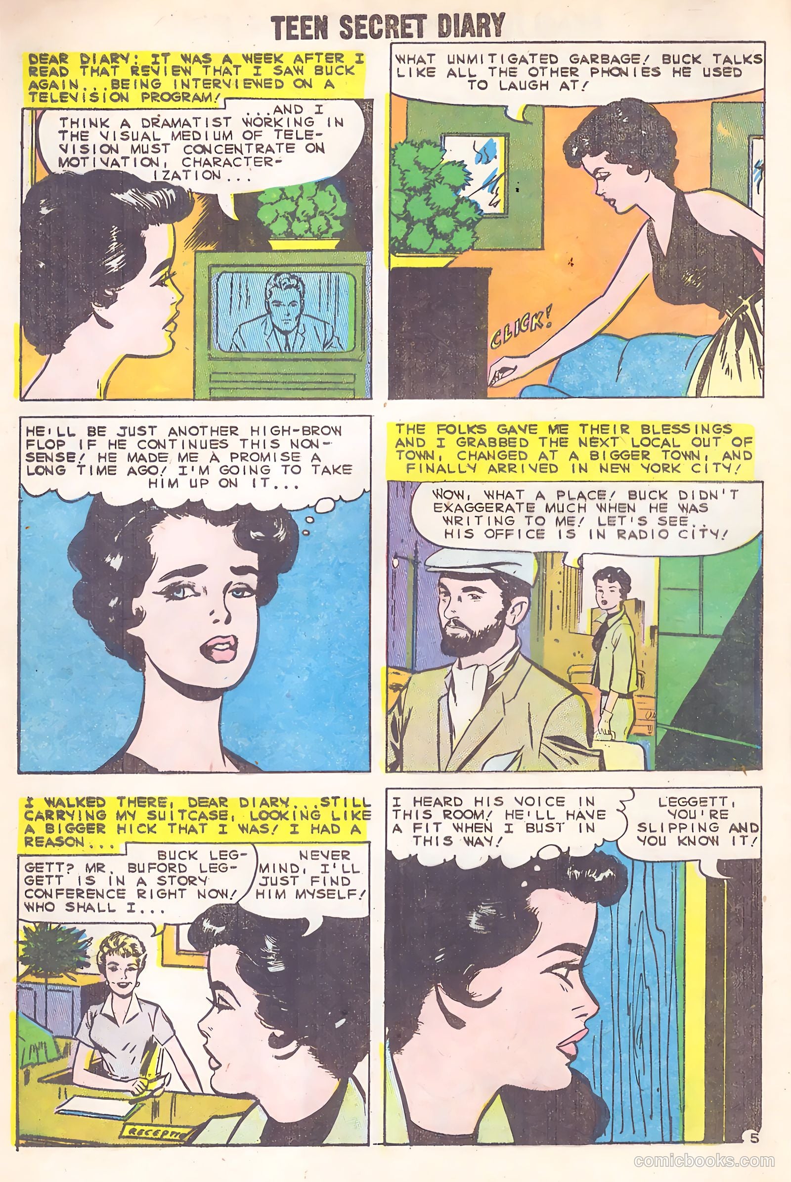 Teen Secret Diary #3 (1960) — page 8 of 36