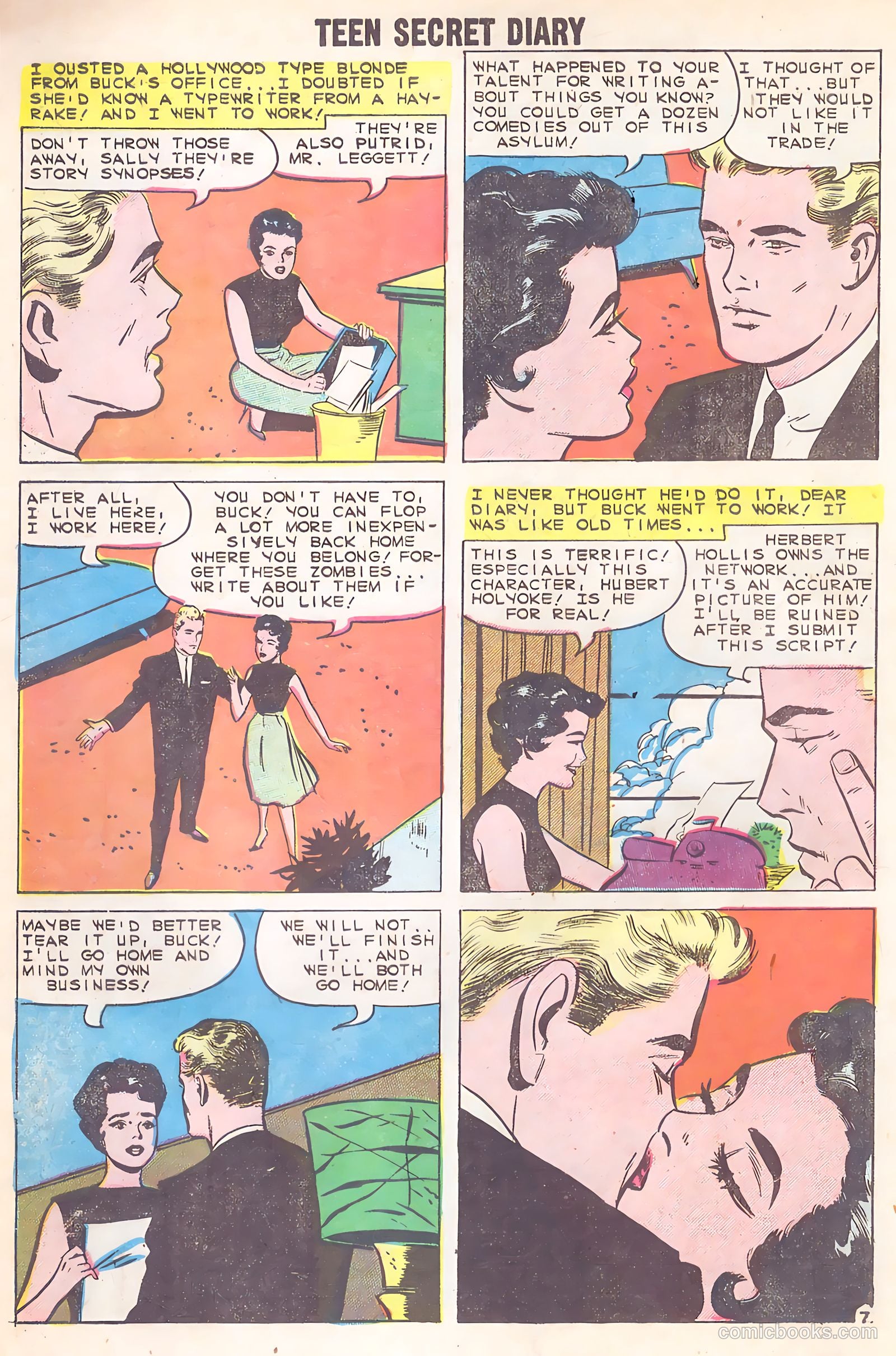 Teen Secret Diary #3 (1960) — page 10 of 36