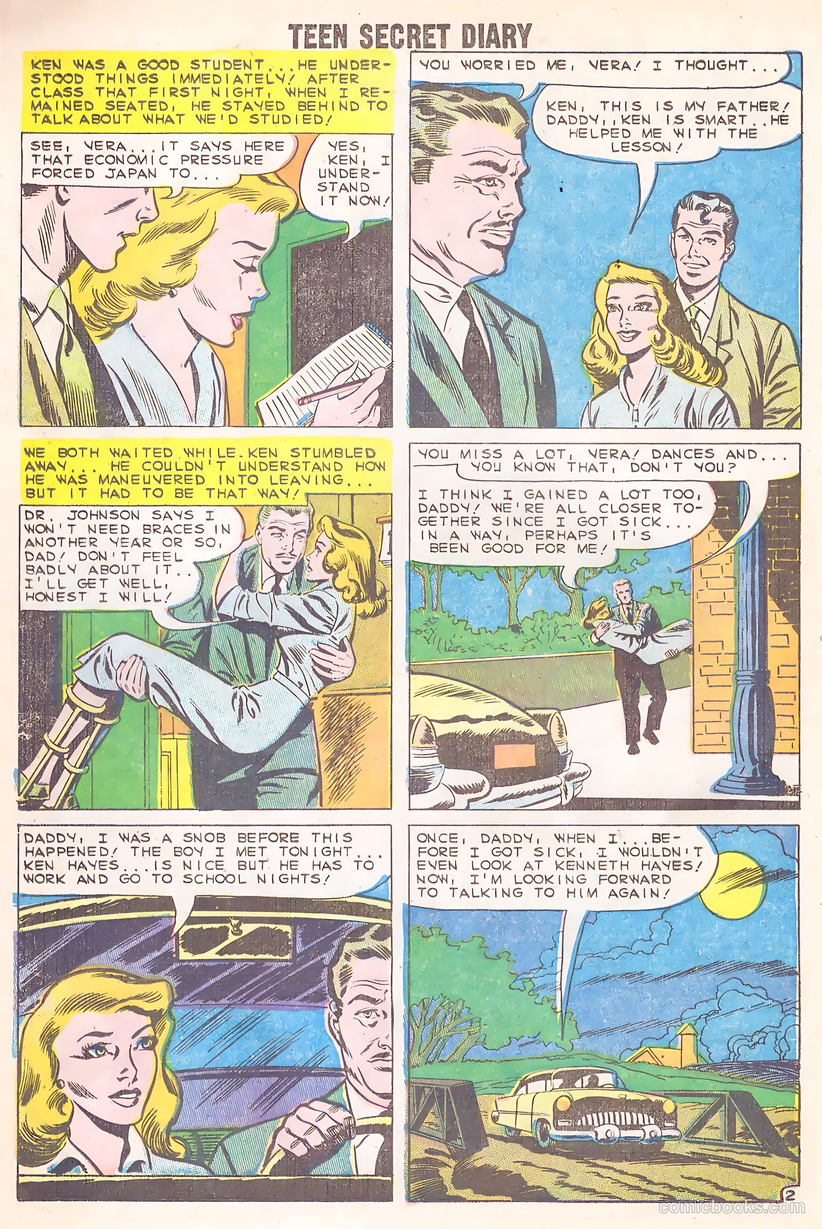 Teen Secret Diary #3 (1960) — page 16 of 36