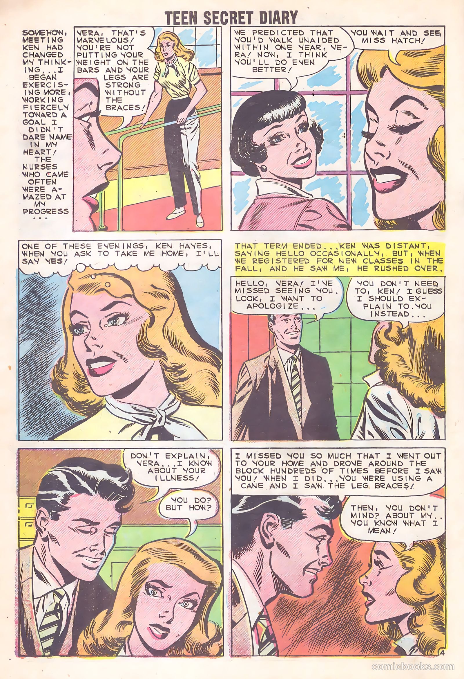 Teen Secret Diary #3 (1960) — page 18 of 36