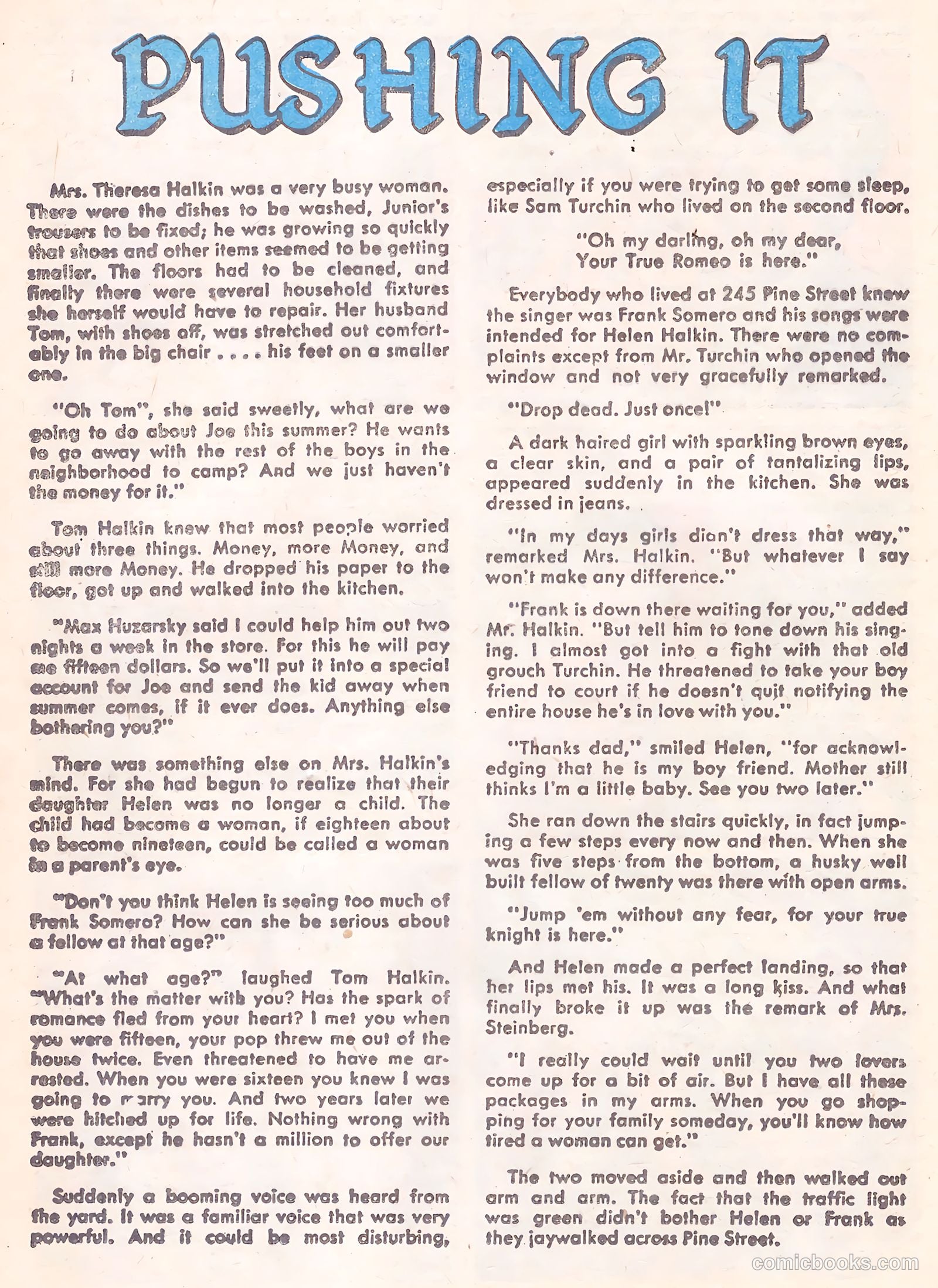 Teen Secret Diary #3 (1960) — page 20 of 36