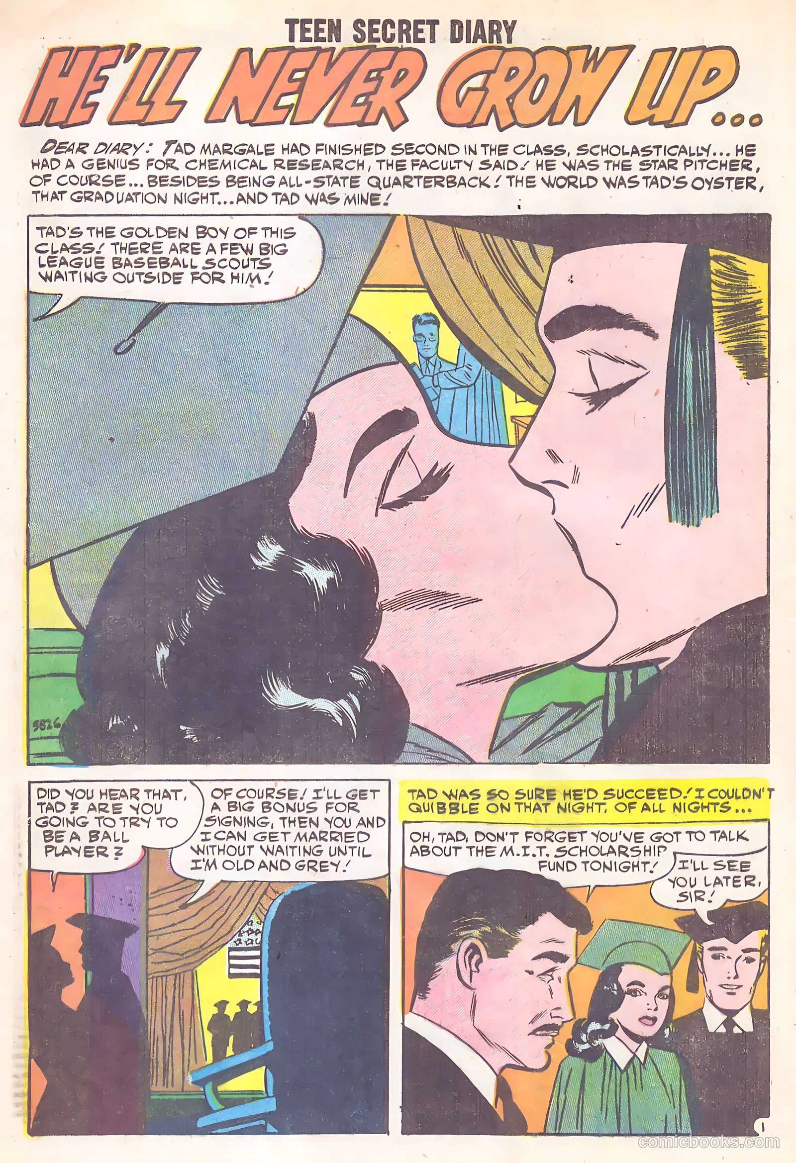 Teen Secret Diary #3 (1960) — page 28 of 36