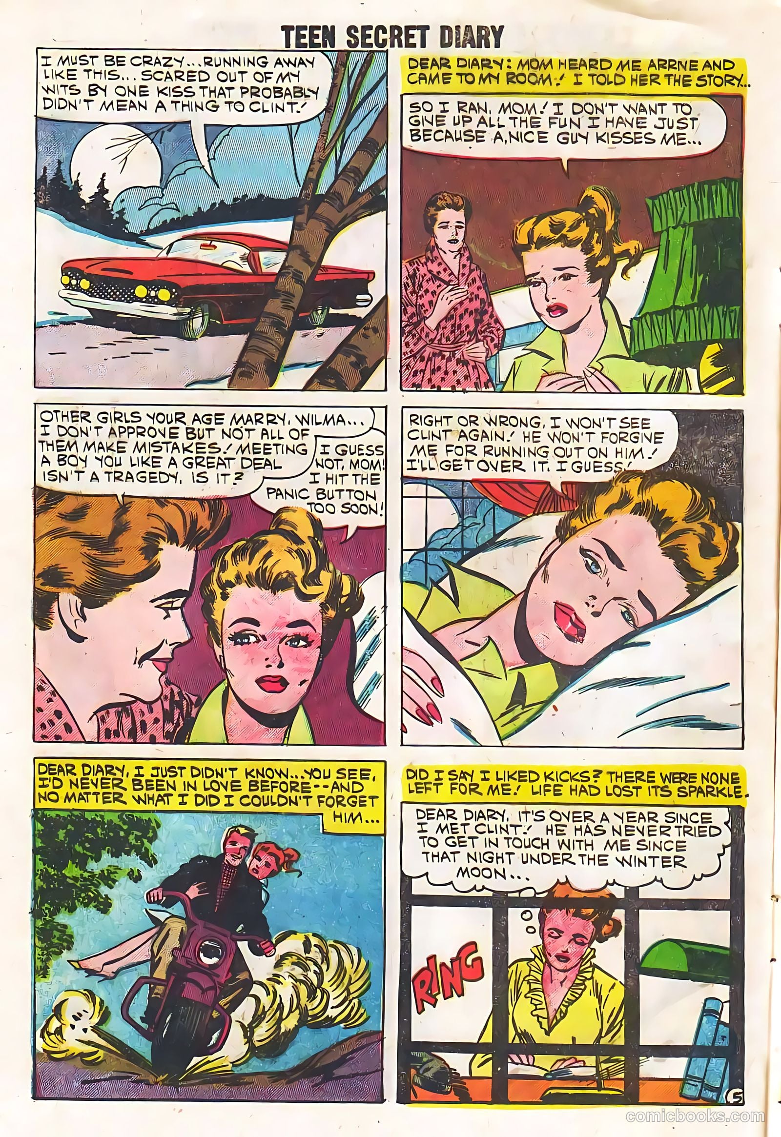Teen Secret Diary #4 (1960) — page 8 of 36