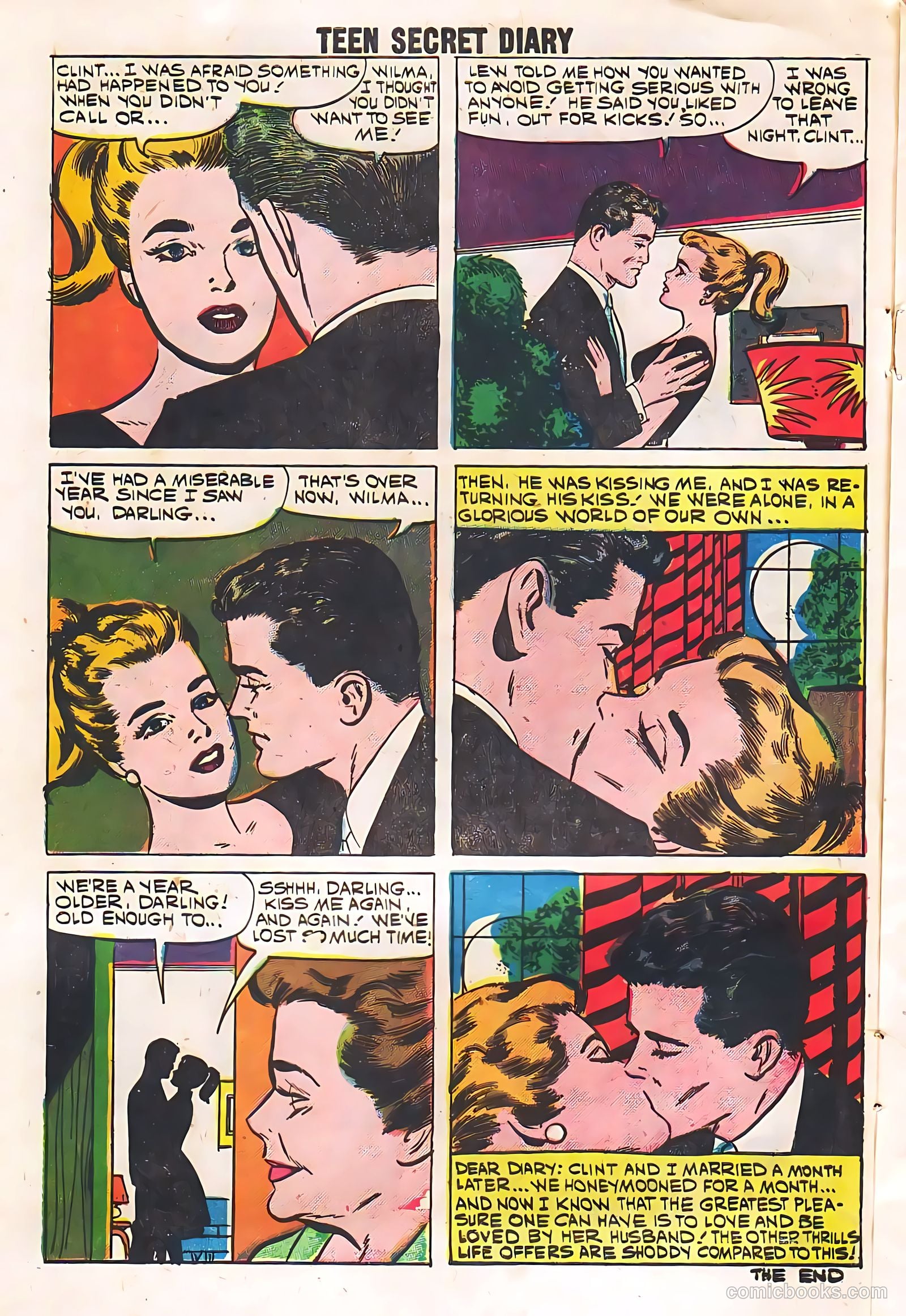 Teen Secret Diary #4 (1960) — page 10 of 36