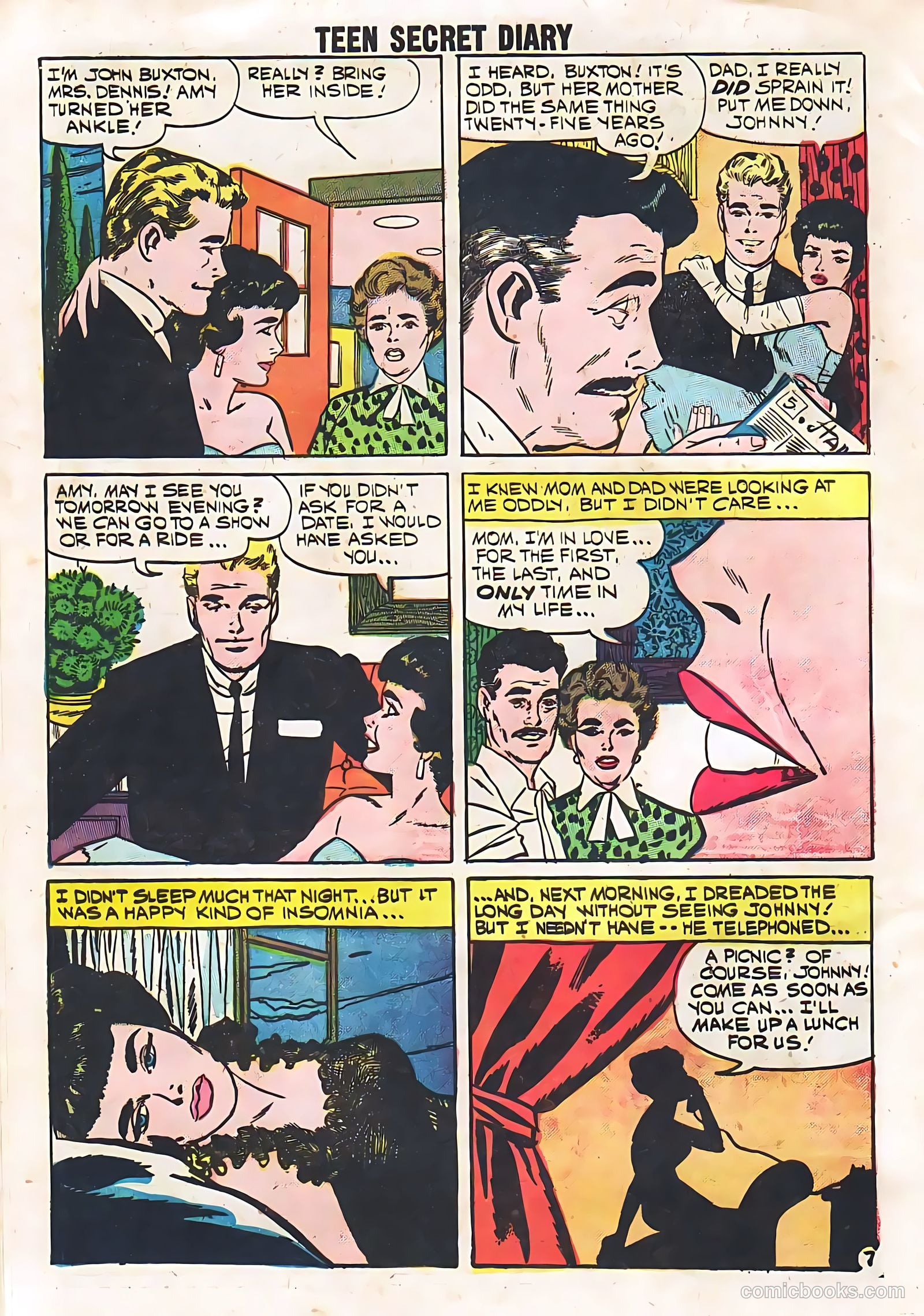 Teen Secret Diary #4 (1960) — page 32 of 36