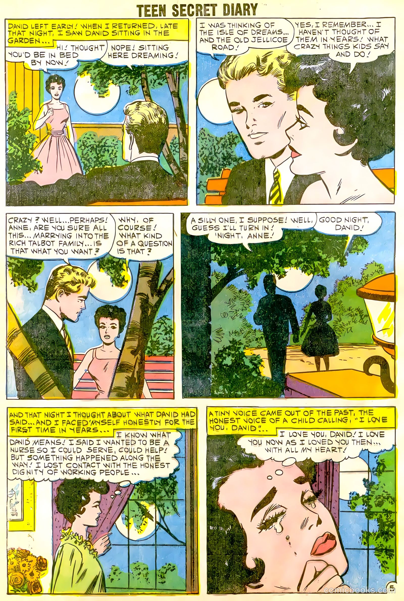Teen Secret Diary #6 (1960) — page 8 of 36