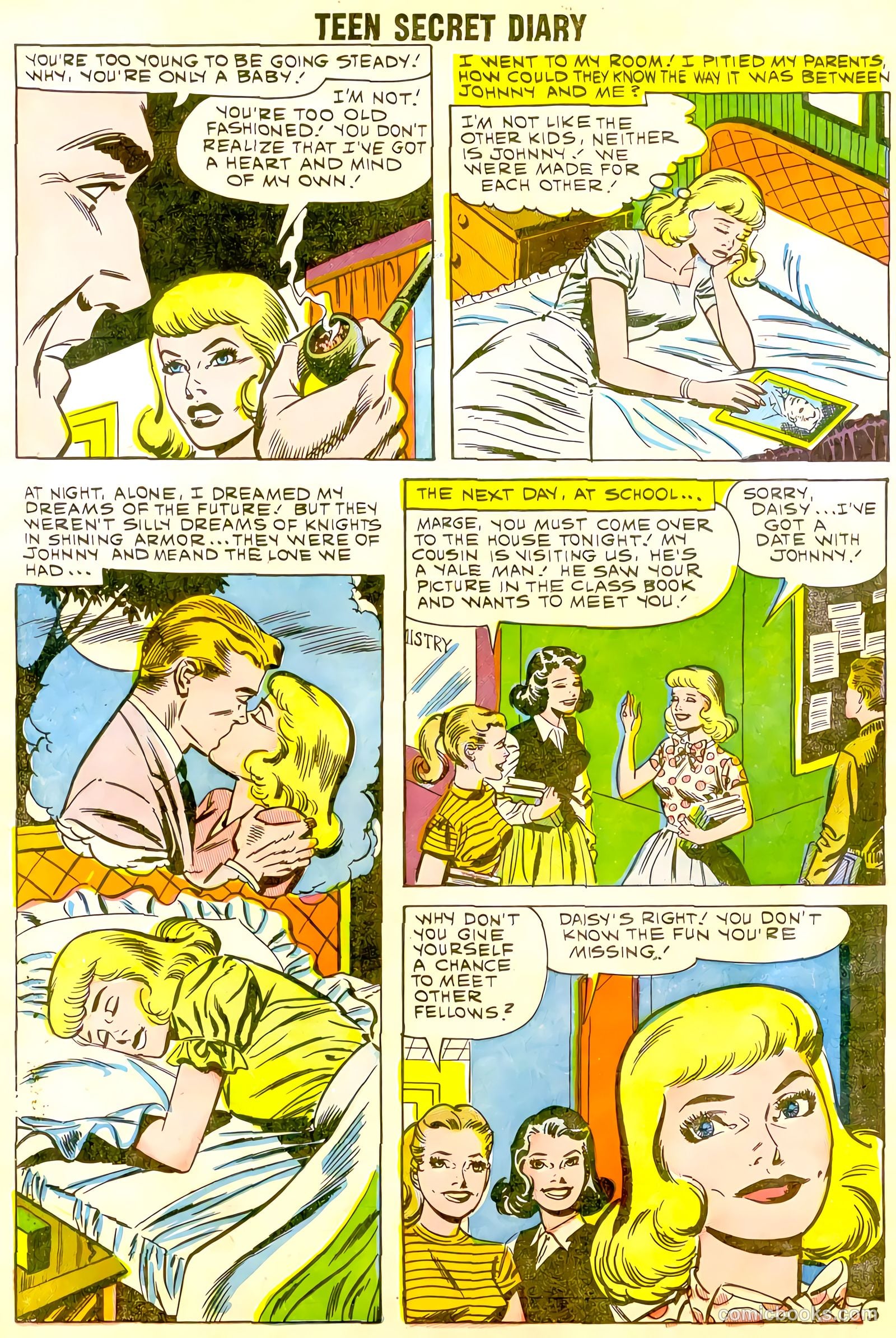 Teen Secret Diary #6 (1960) — page 16 of 36