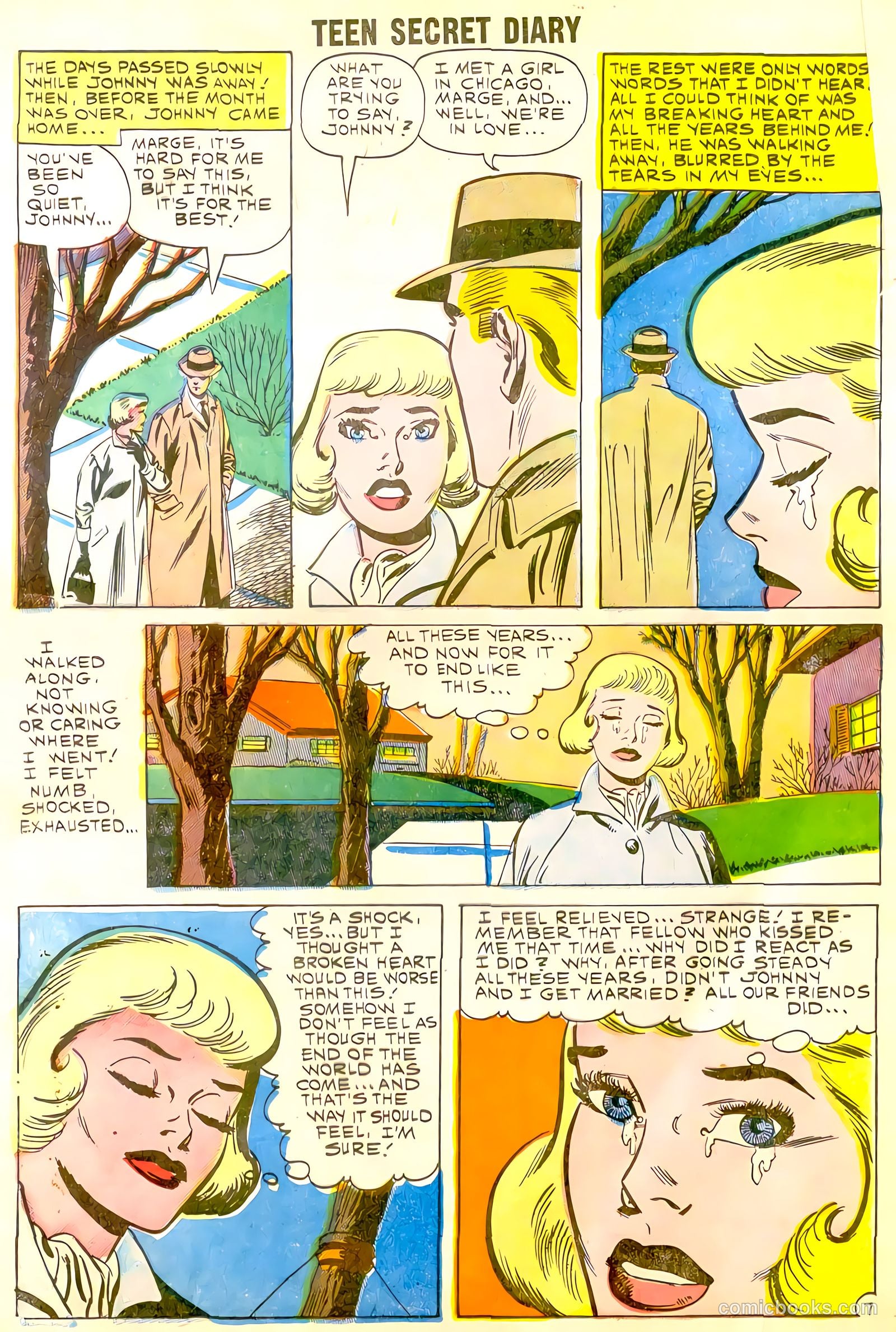 Teen Secret Diary #6 (1960) — page 20 of 36