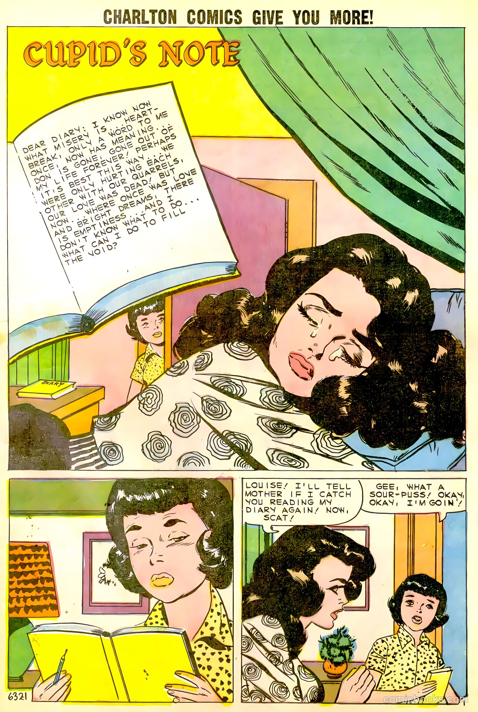 Teen Secret Diary #6 (1960) — page 25 of 36