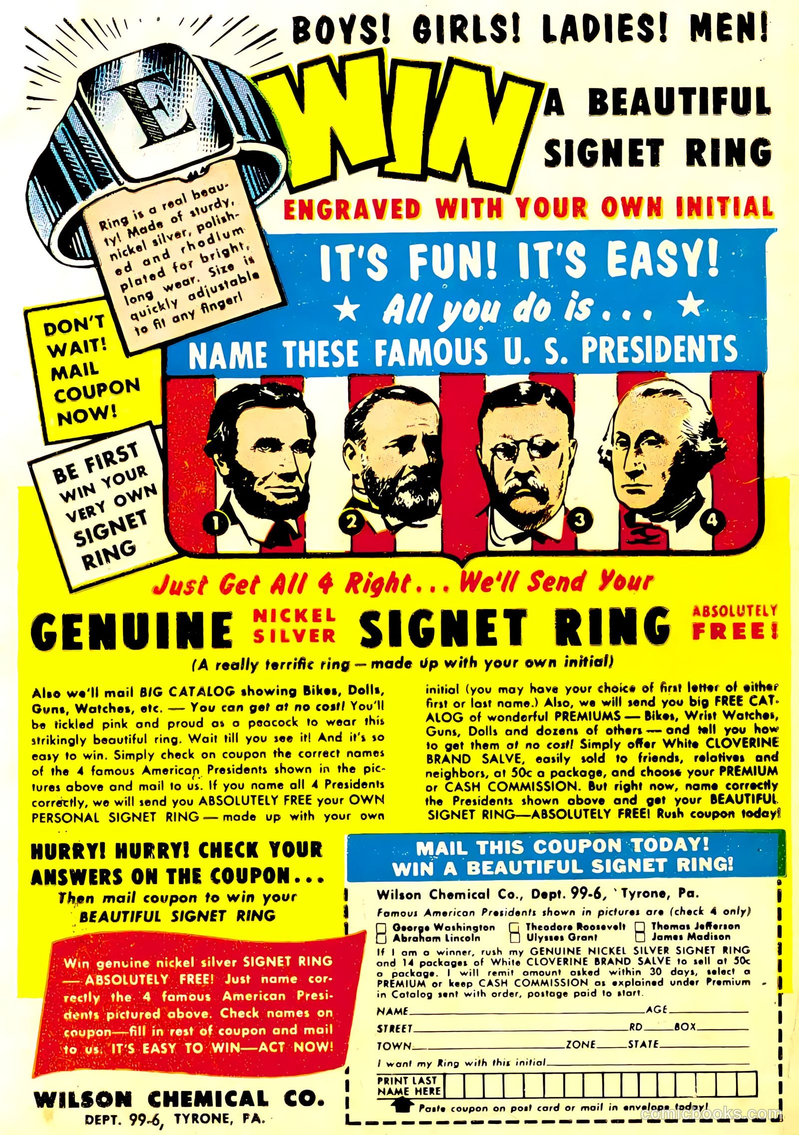Teen Secret Diary #6 (1960) — page 36 of 36