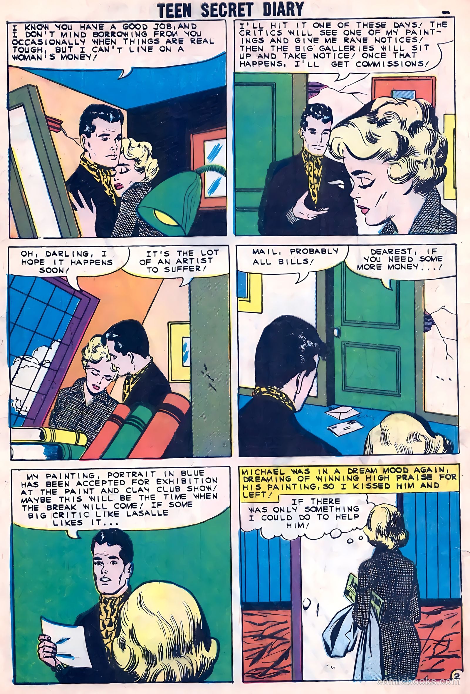 Teen Secret Diary #8 (1960) — page 4 of 36