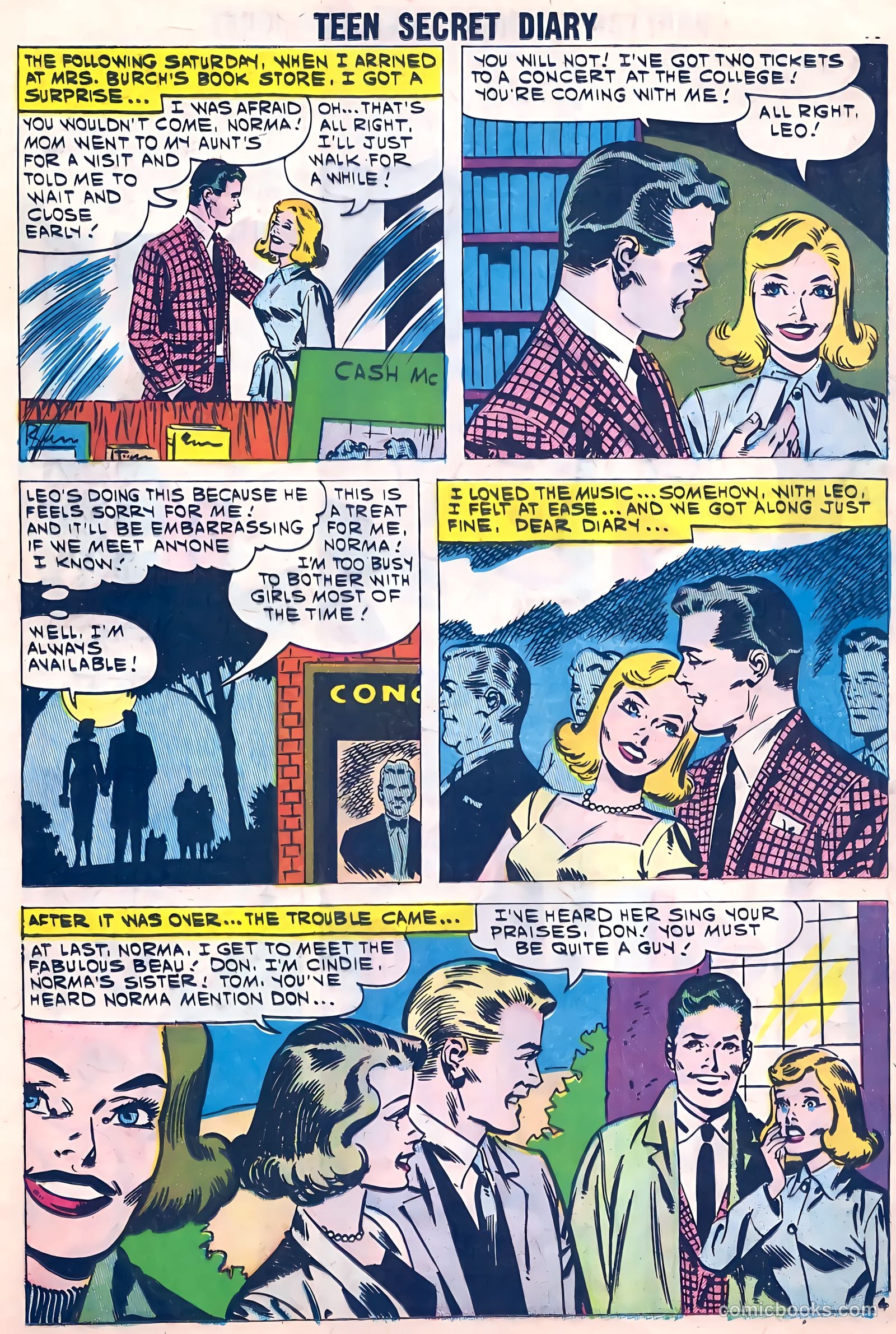 Teen Secret Diary #8 (1960) — page 20 of 36