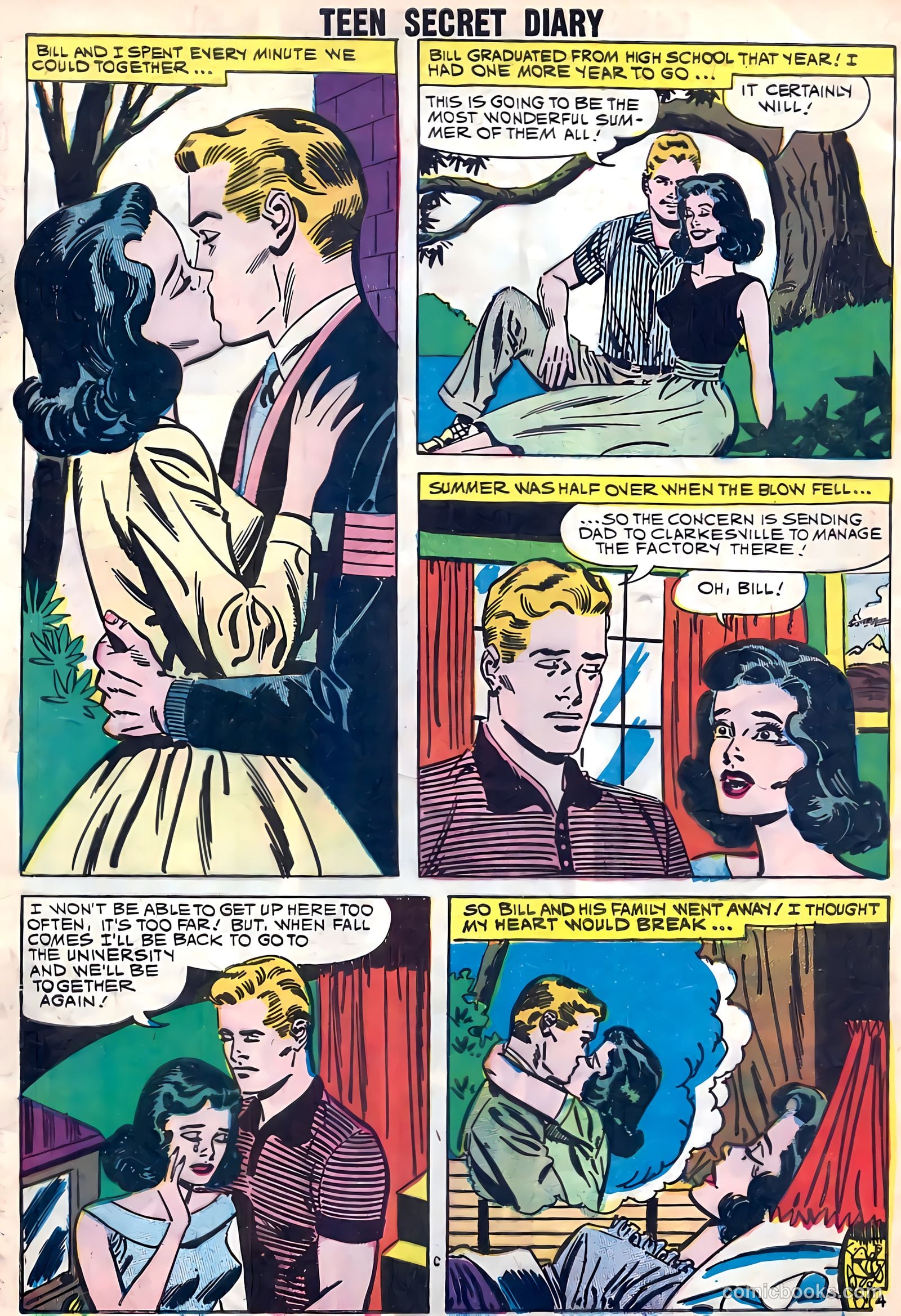 Teen Secret Diary #8 (1960) — page 28 of 36