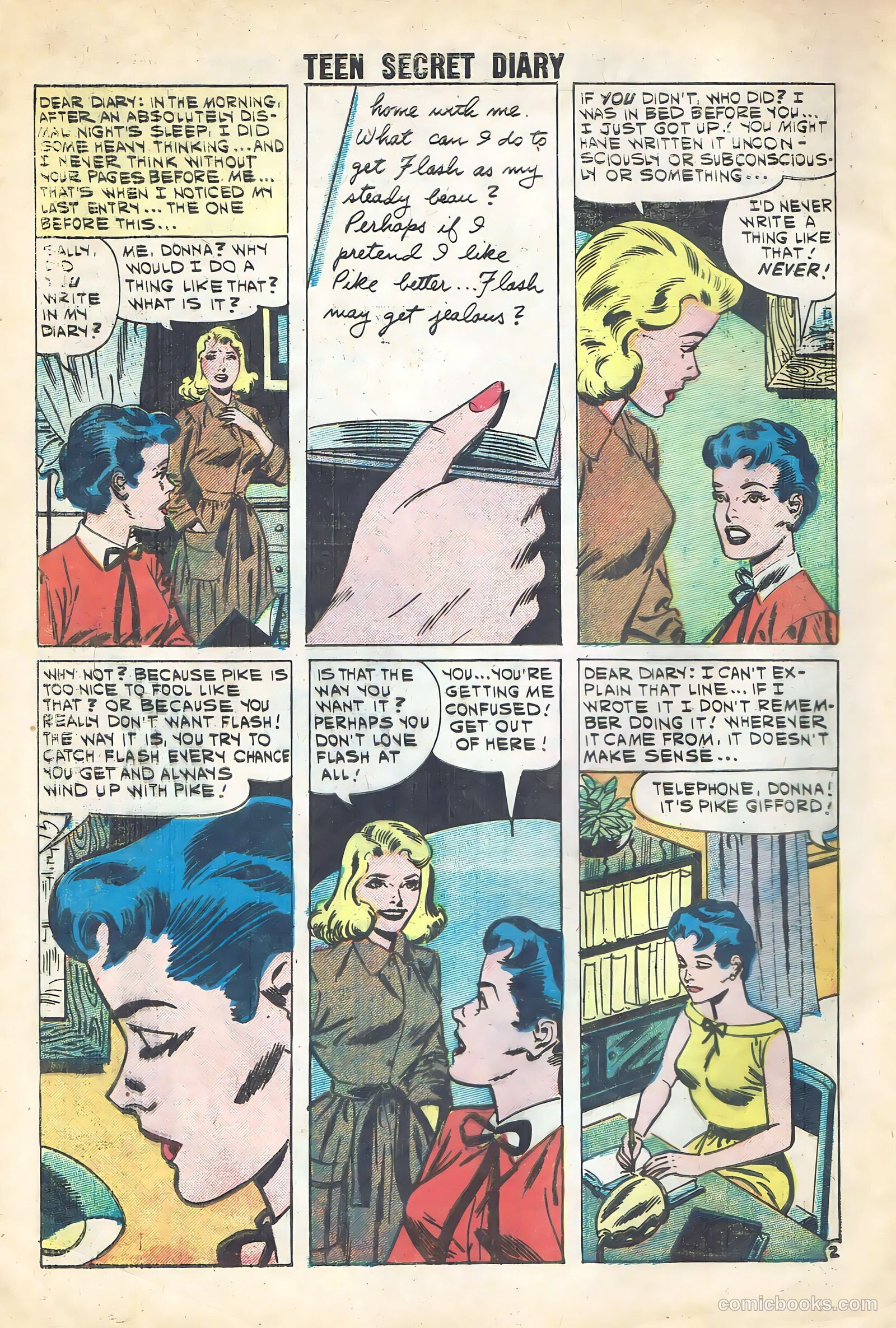 Teen Secret Diary #9 (1961) — page 4 of 36