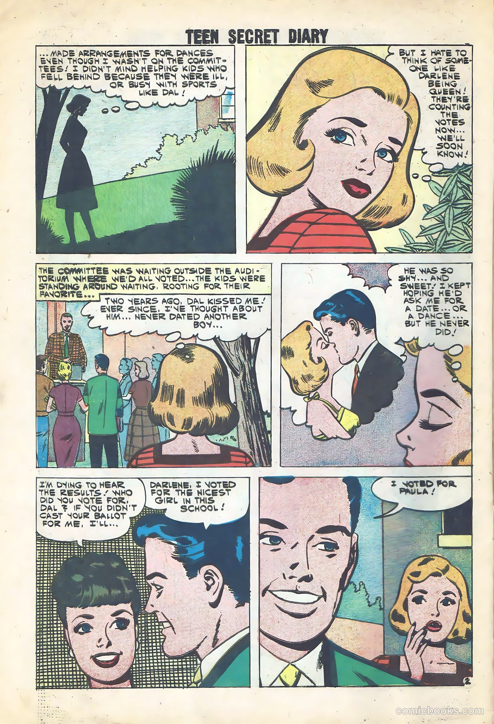 Teen Secret Diary #9 (1961) — page 10 of 36