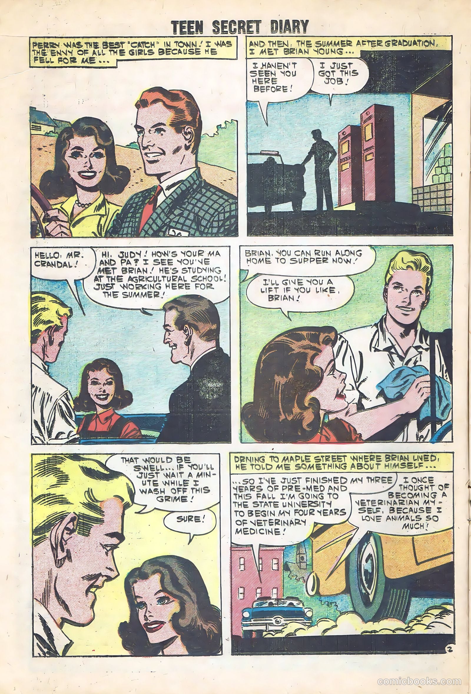 Teen Secret Diary #9 (1961) — page 16 of 36