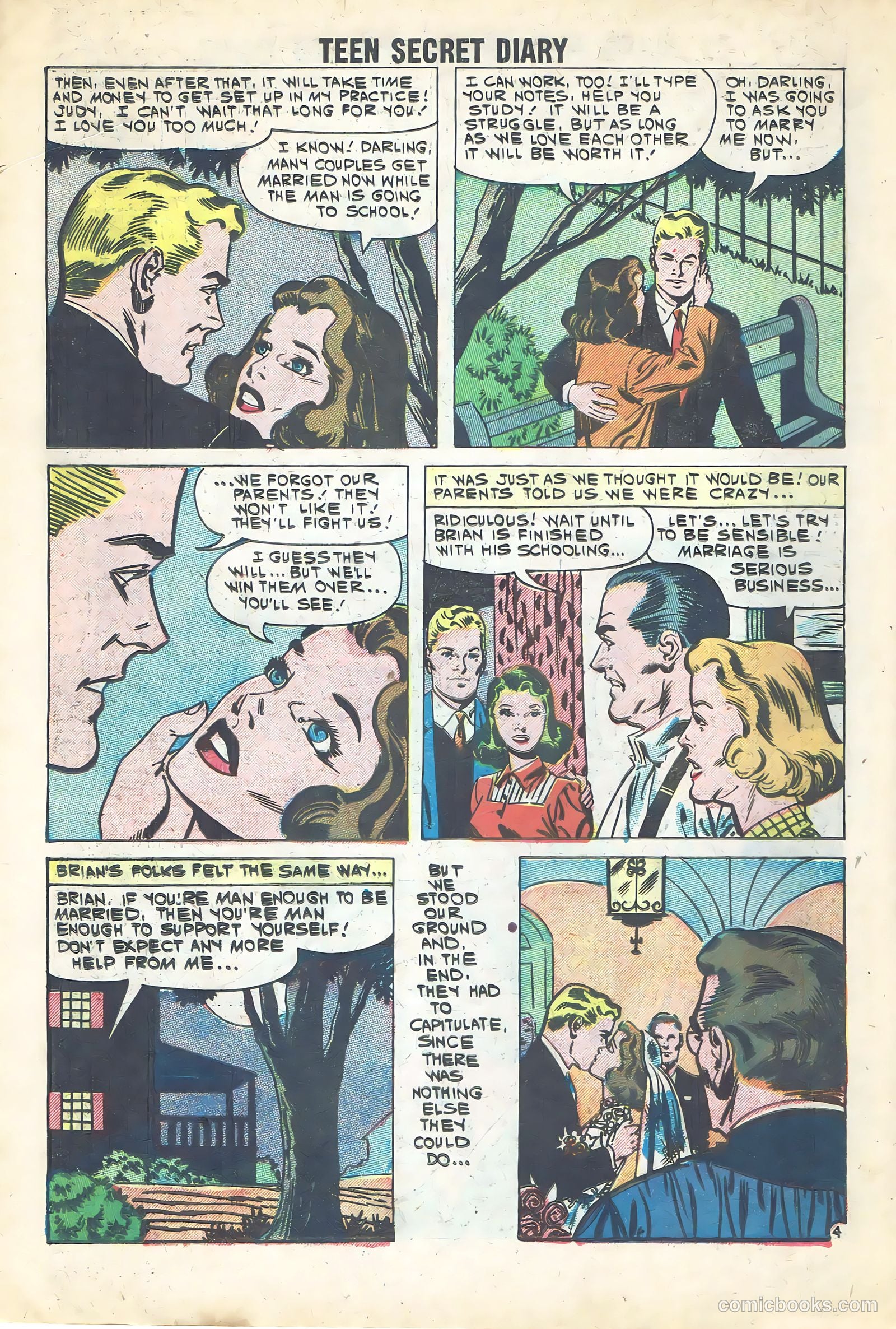 Teen Secret Diary #9 (1961) — page 18 of 36