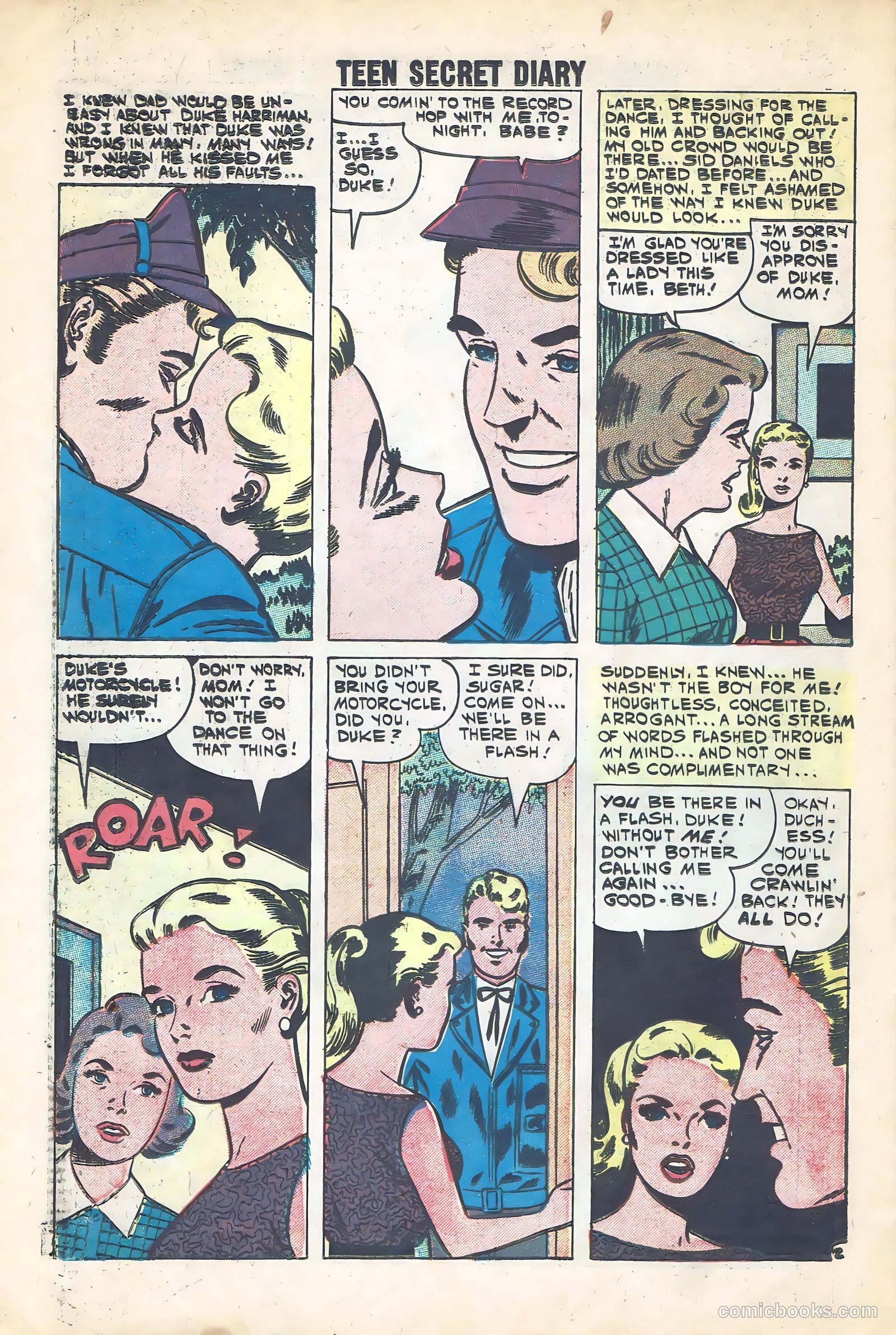 Teen Secret Diary #9 (1961) — page 26 of 36