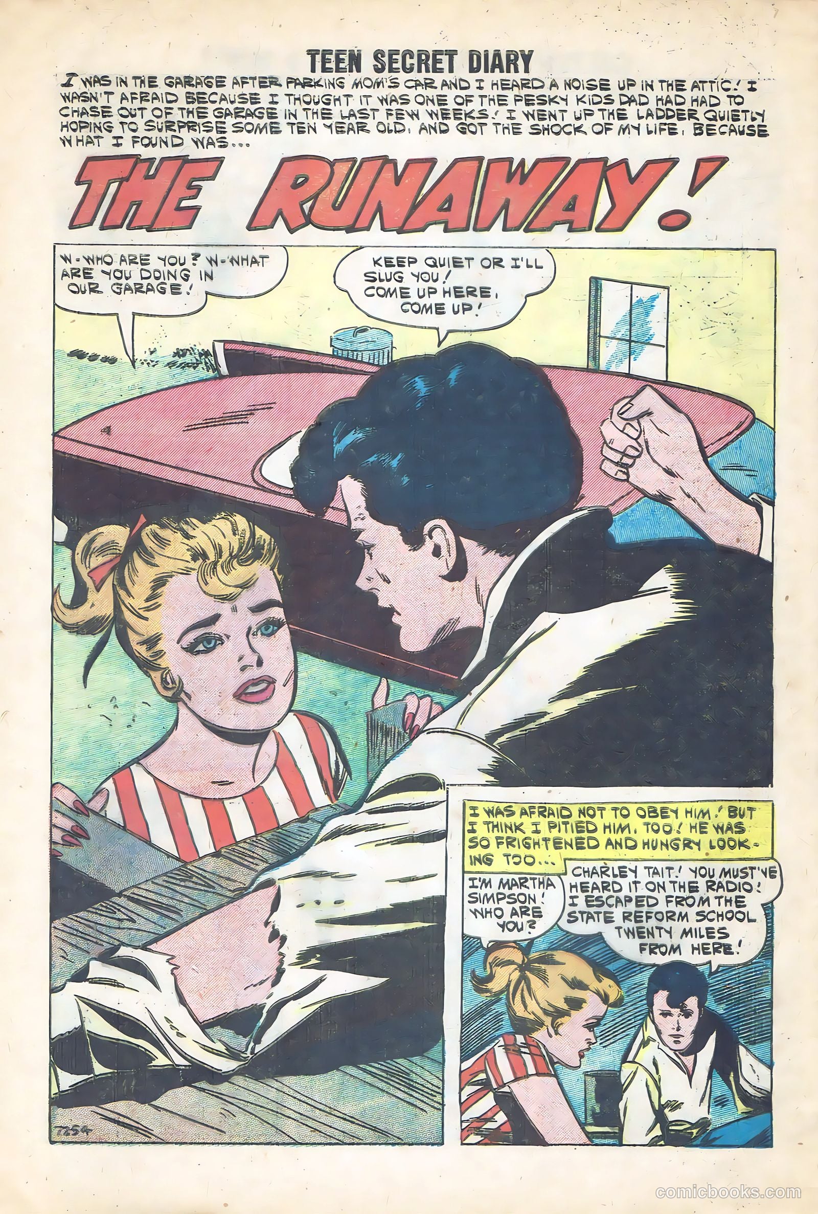 Teen Secret Diary #9 (1961) — page 28 of 36