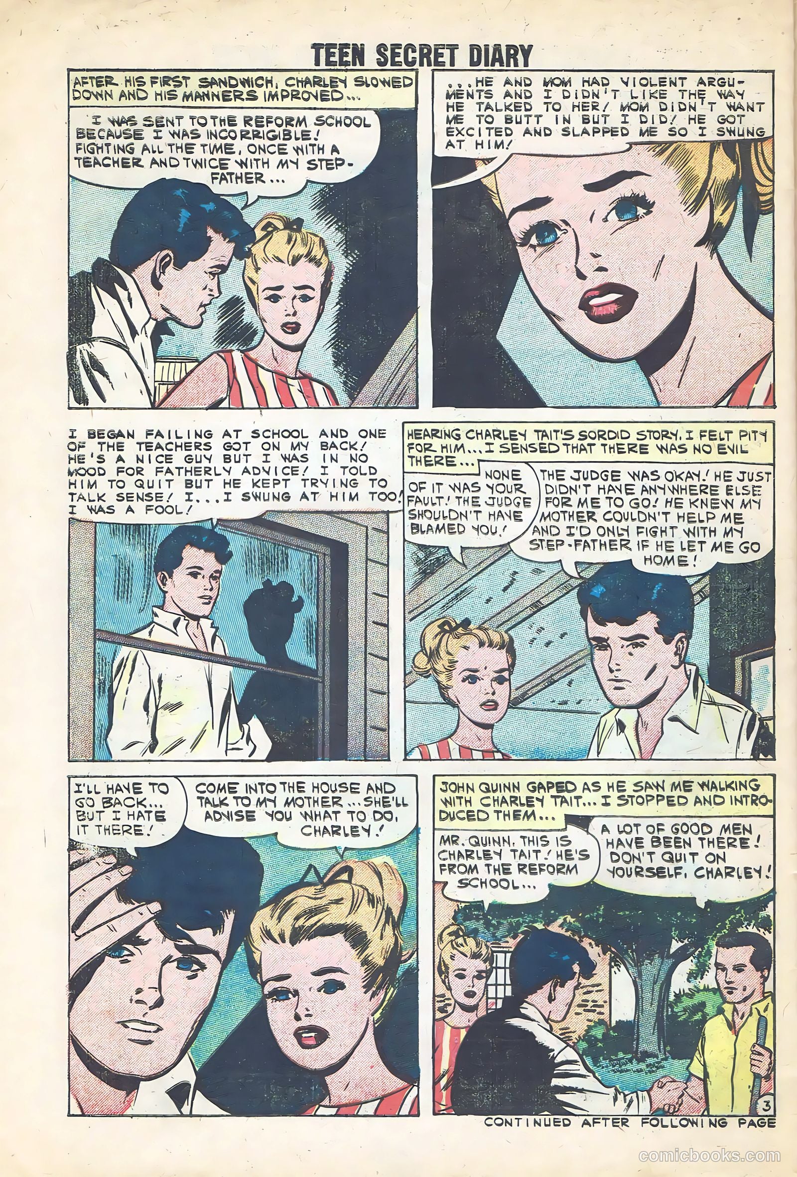 Teen Secret Diary #9 (1961) — page 30 of 36