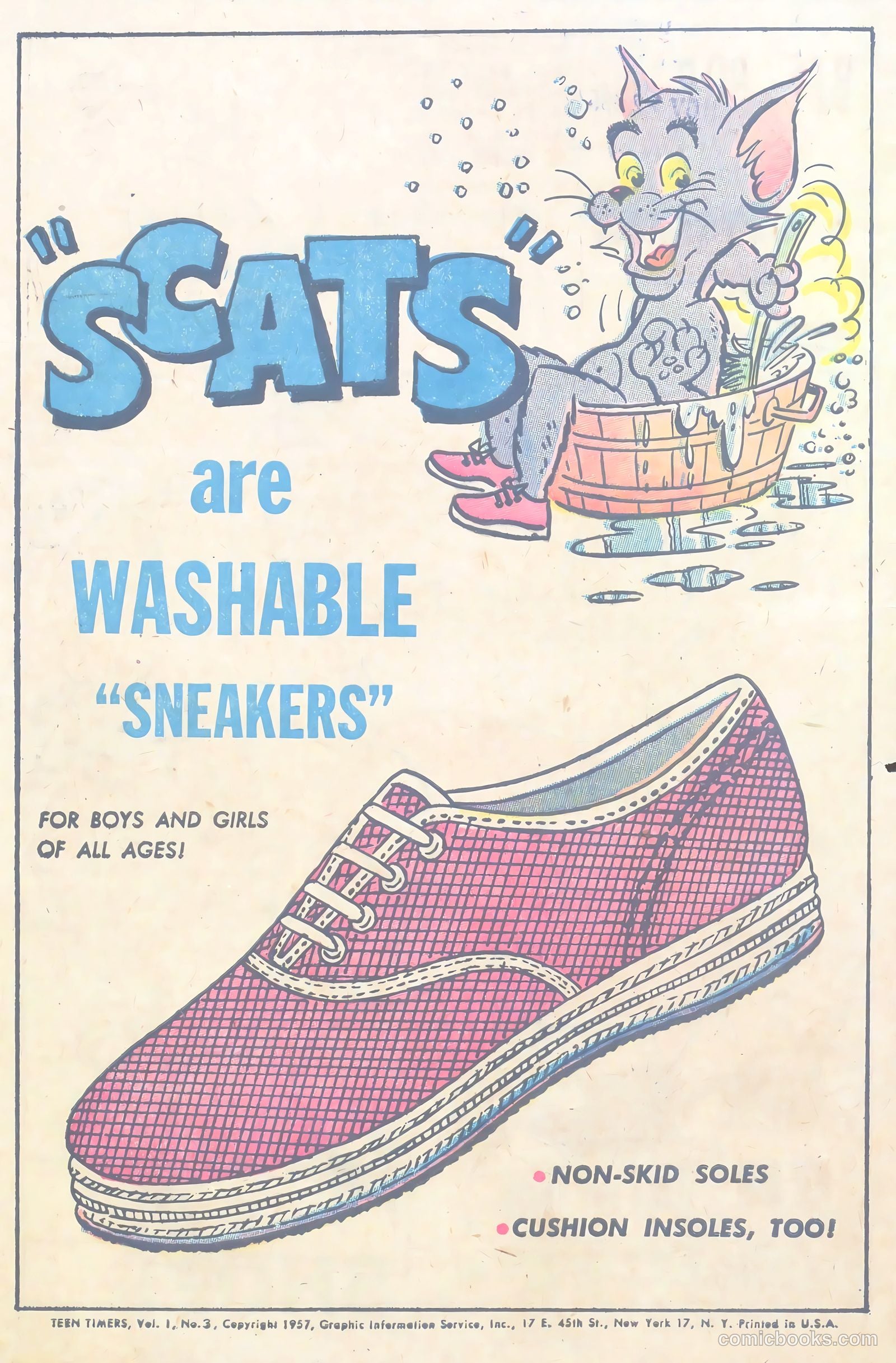 Teen Timers #3 (1957) — page 2 of 16