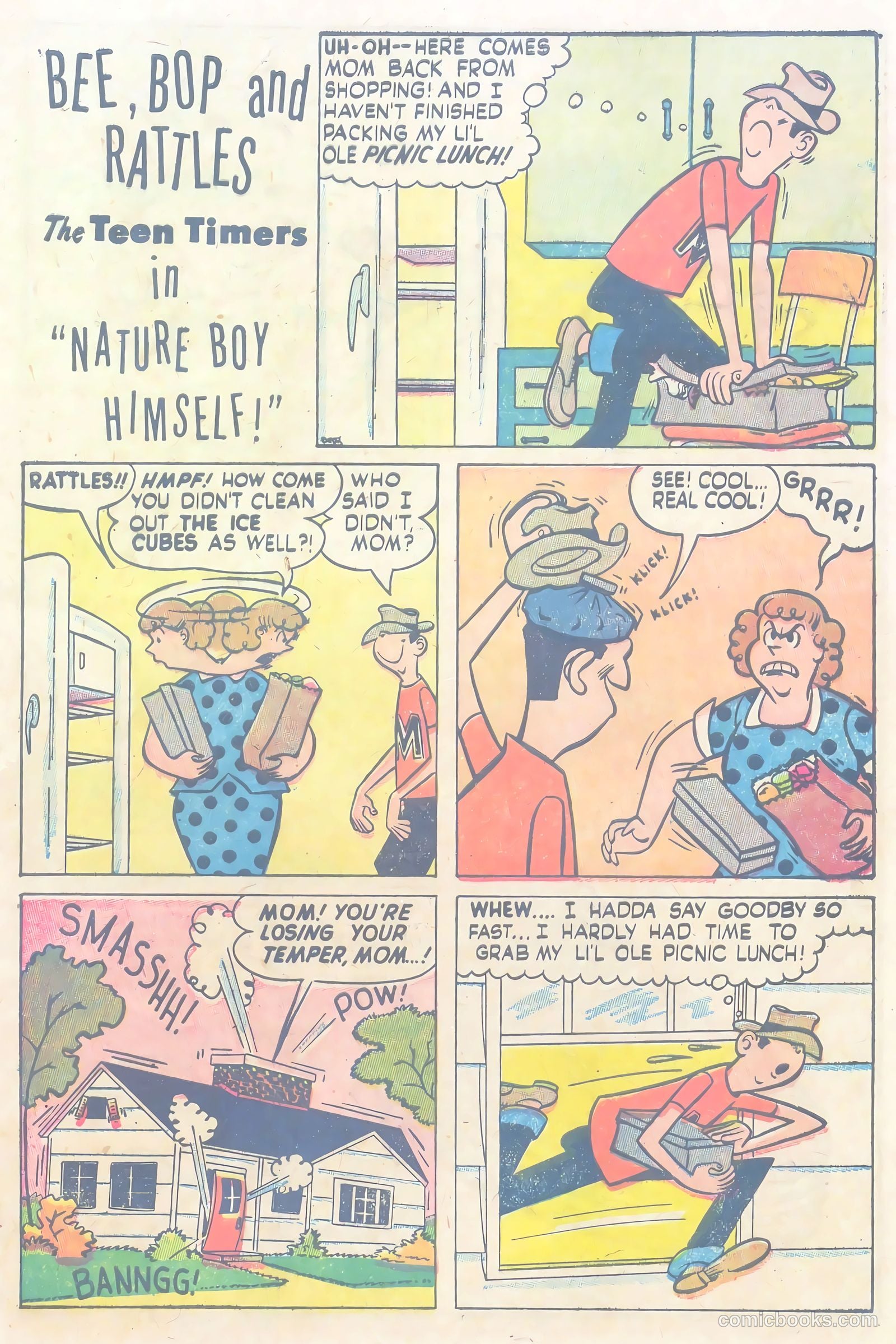 Teen Timers #3 (1957) — page 3 of 16