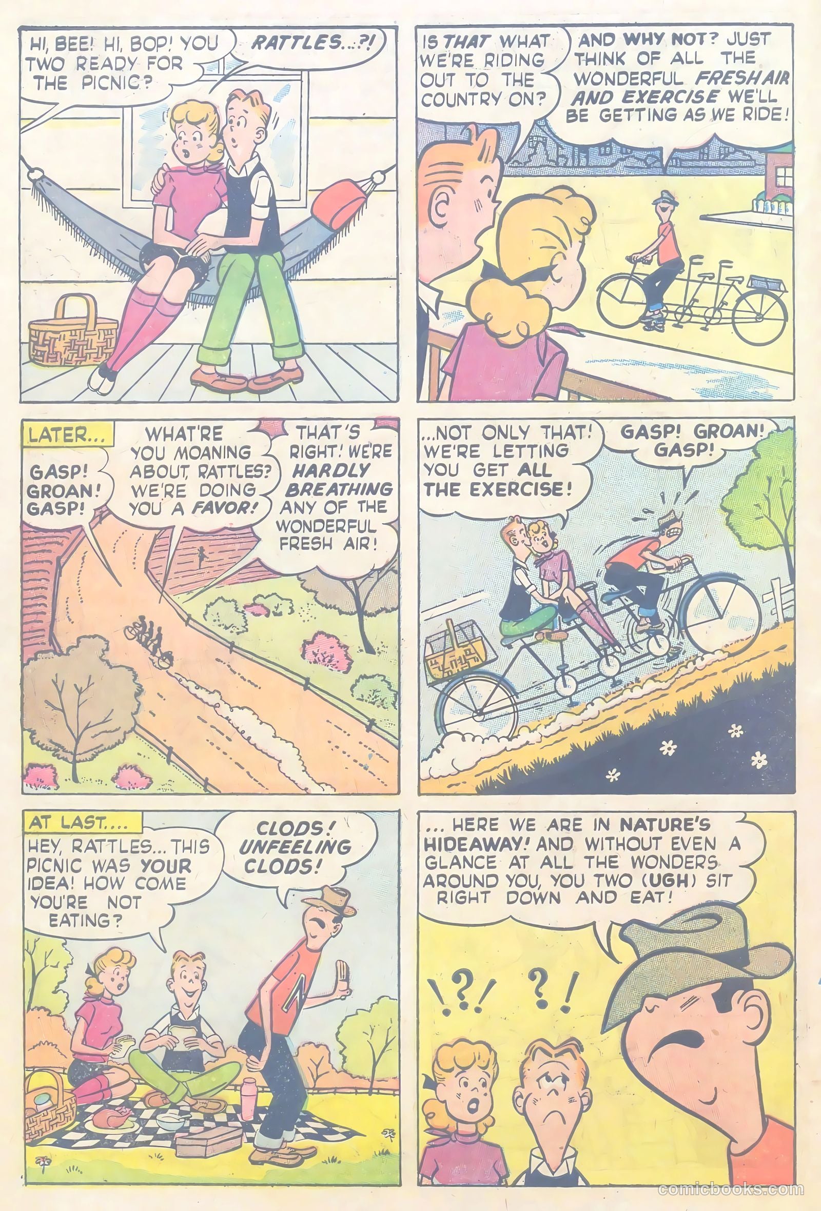 Teen Timers #3 (1957) — page 4 of 16