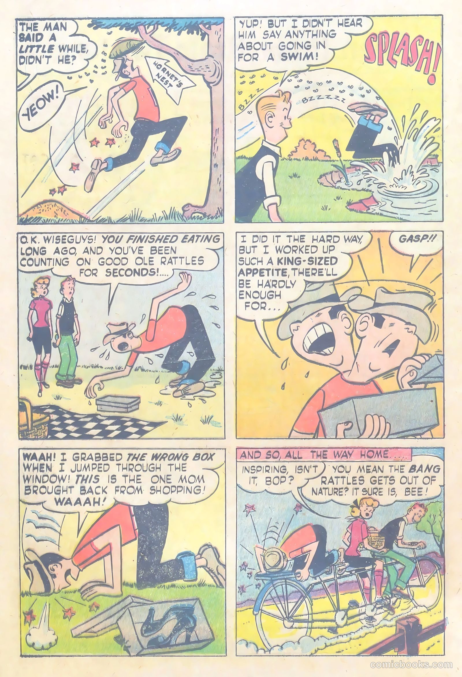 Teen Timers #3 (1957) — page 6 of 16