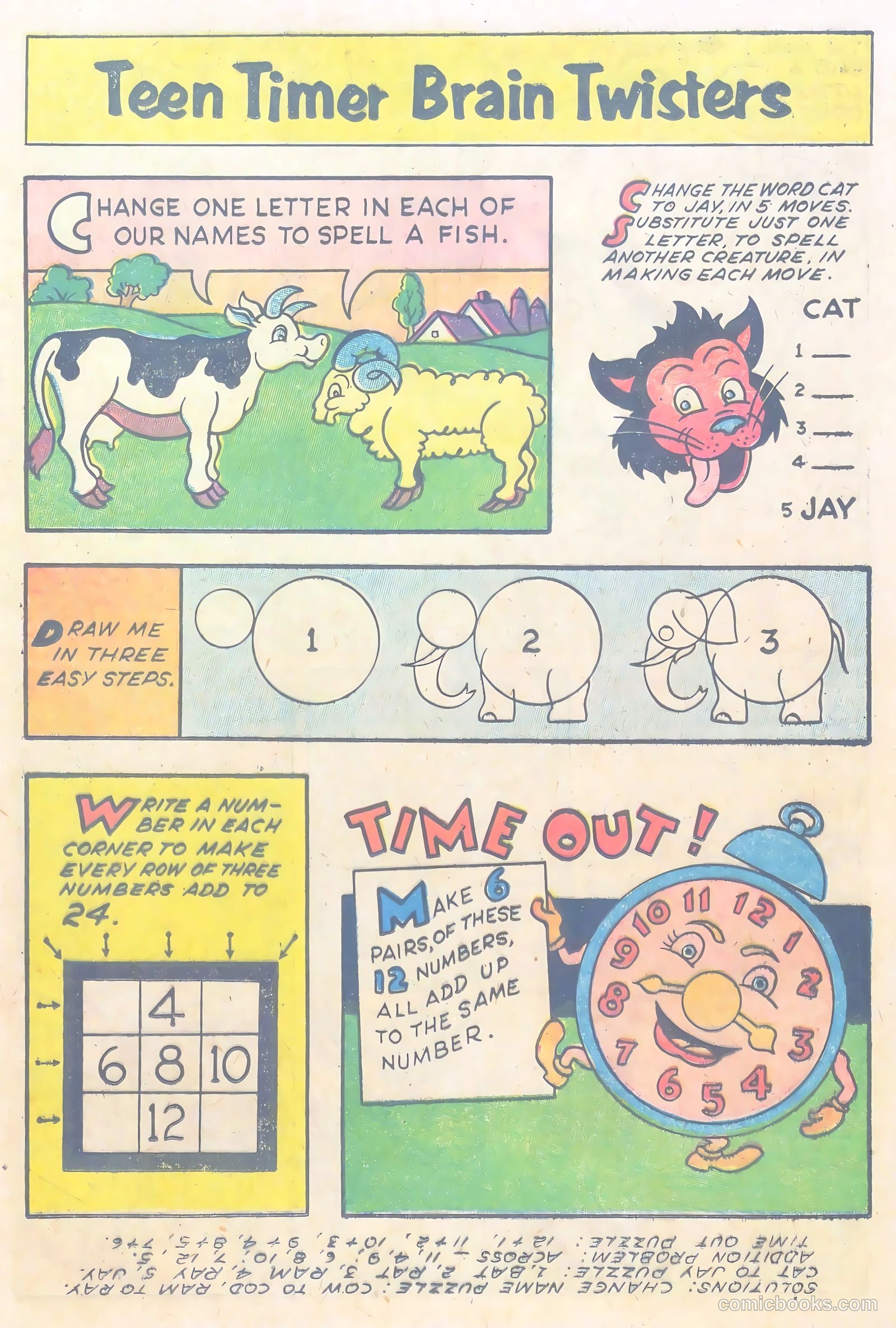 Teen Timers #3 (1957) — page 7 of 16