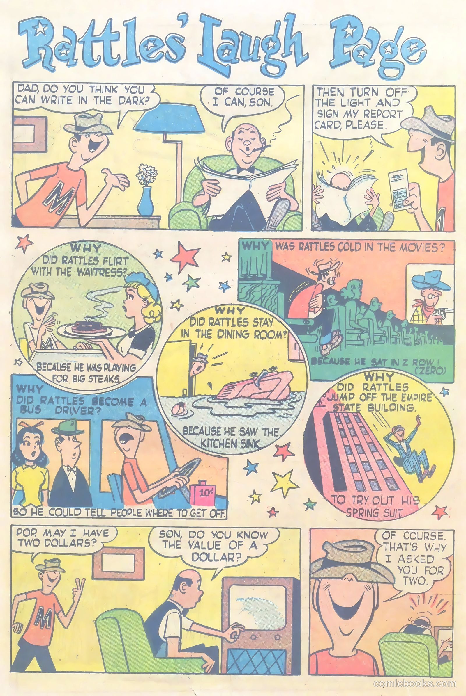 Teen Timers #3 (1957) — page 12 of 16