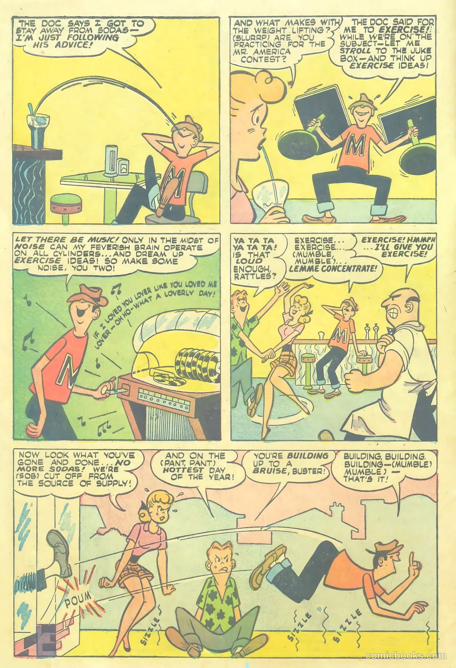 Teen Timers #4 (1957) — page 4 of 16
