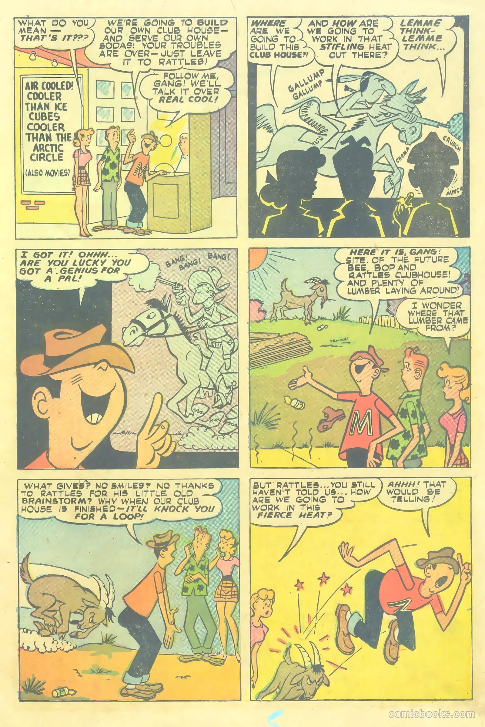 Teen Timers #4 (1957) — page 5 of 16