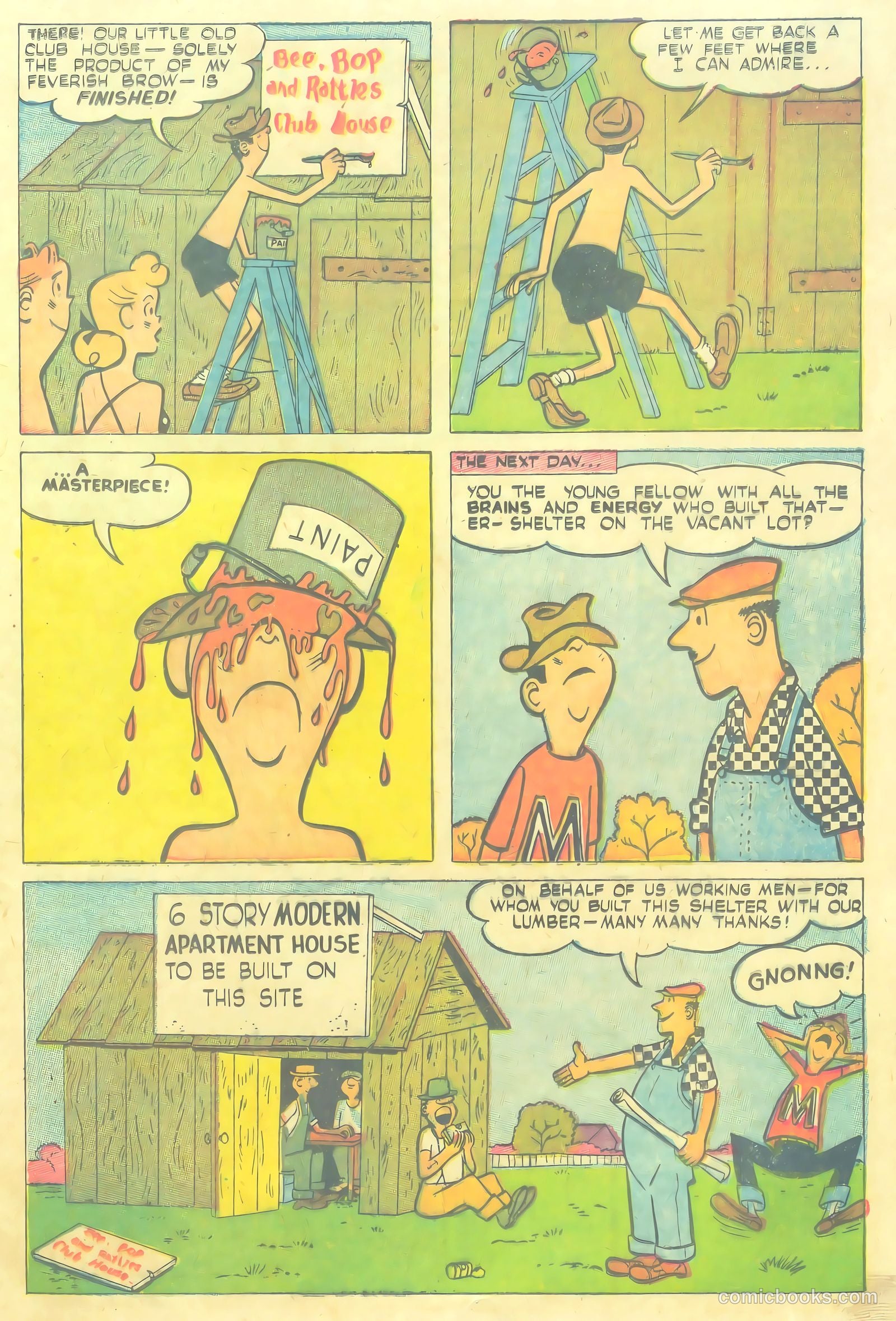 Teen Timers #4 (1957) — page 7 of 16