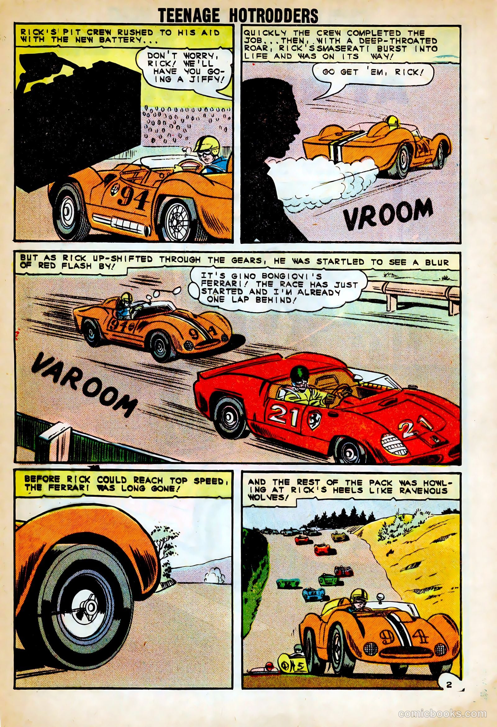 Teenage Hotrodders #10 (1964) — page 4 of 36