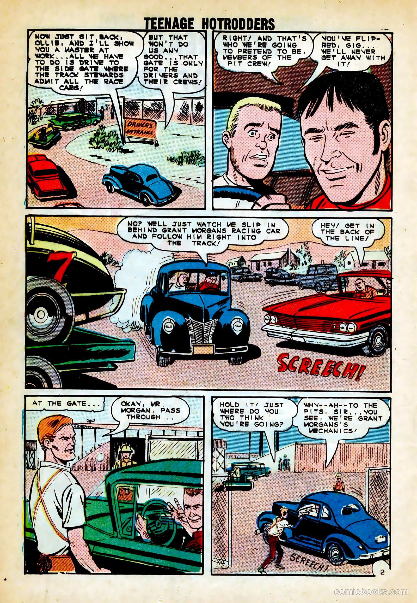 Teenage Hotrodders #10 (1964) — page 12 of 36