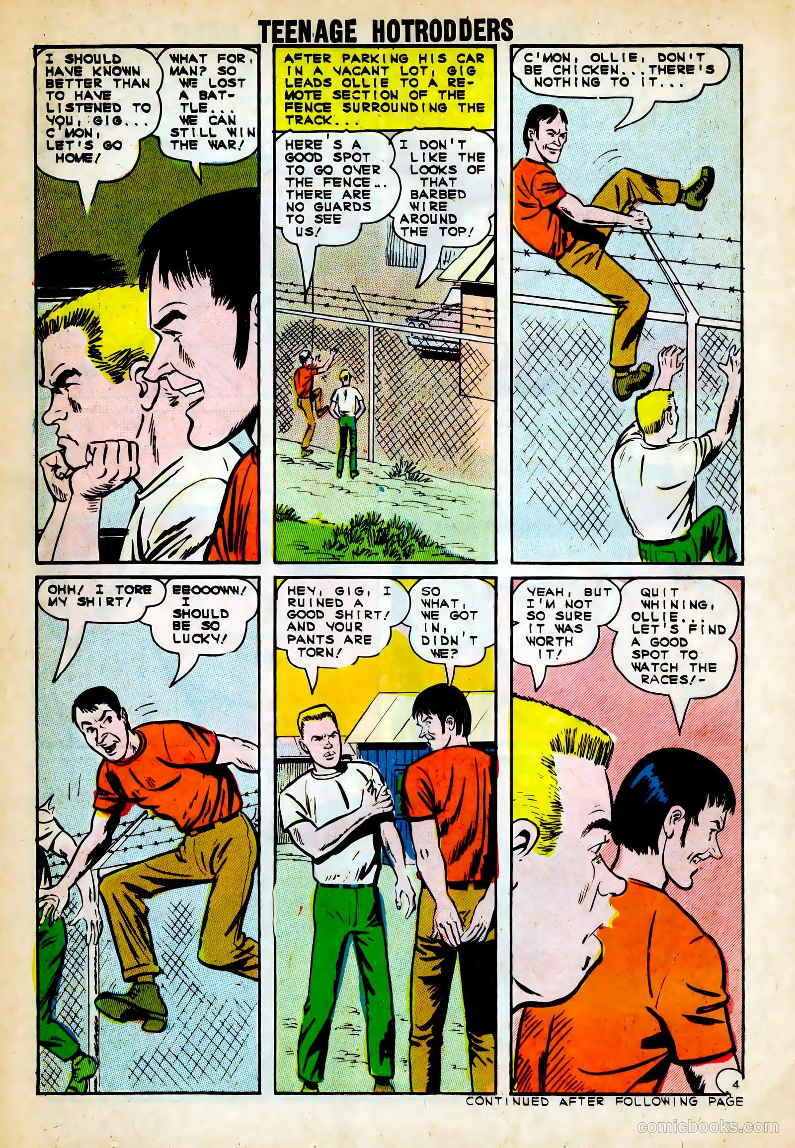 Teenage Hotrodders #10 (1964) — page 14 of 36