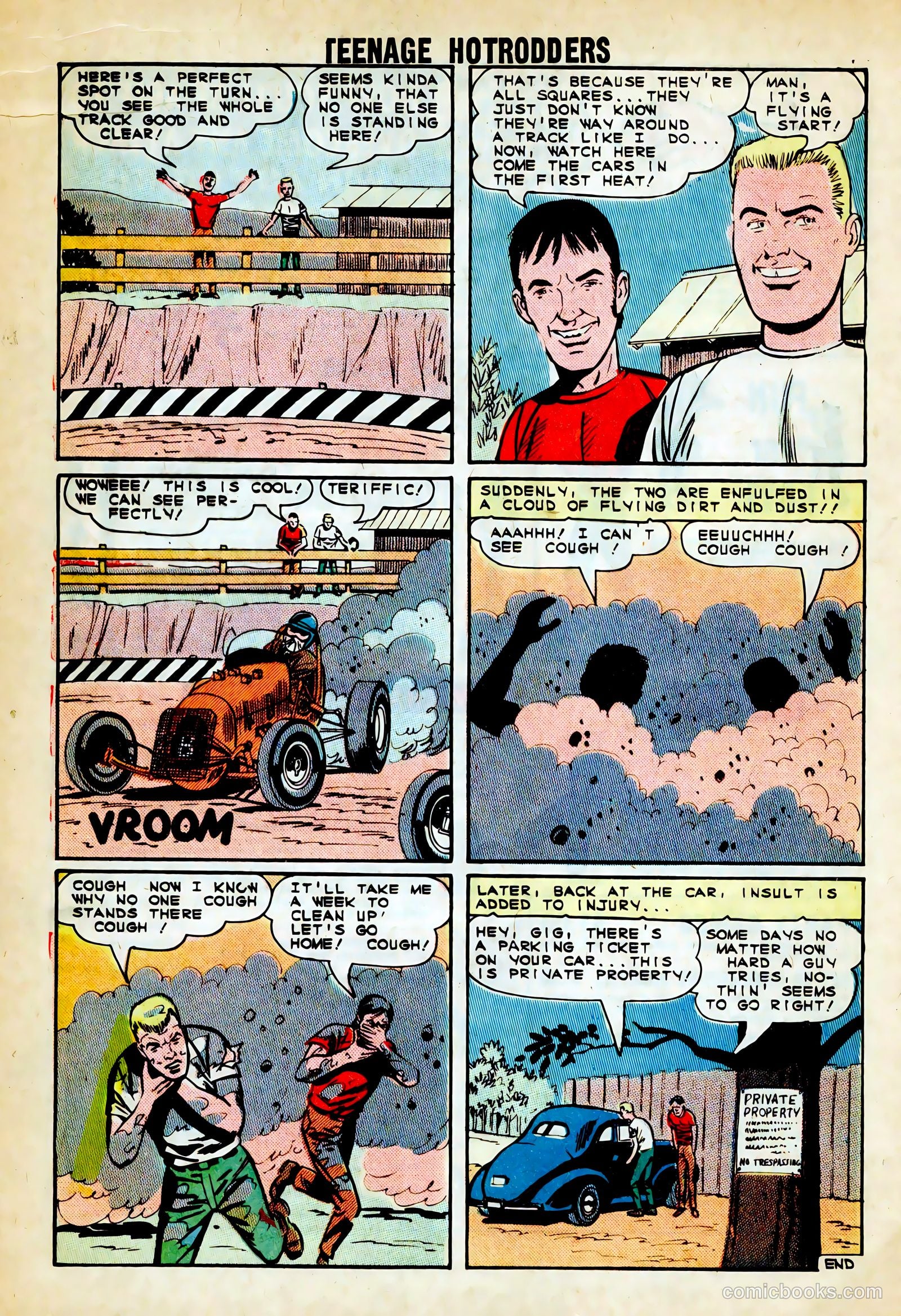Teenage Hotrodders #10 (1964) — page 16 of 36