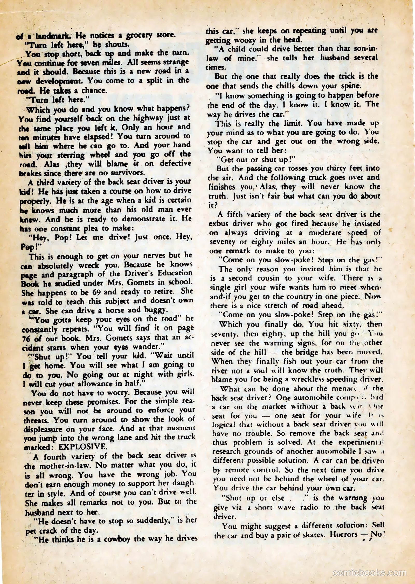 Teenage Hotrodders #10 (1964) — page 18 of 36